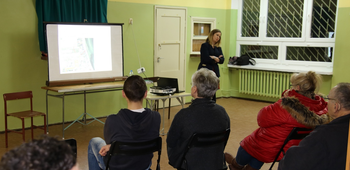 Trzecie spotkanie w ramach konsultacji społecznych projektu Gminnego Programu Rewitalizacji / fot. Laboratorium Innowacji Społecznych