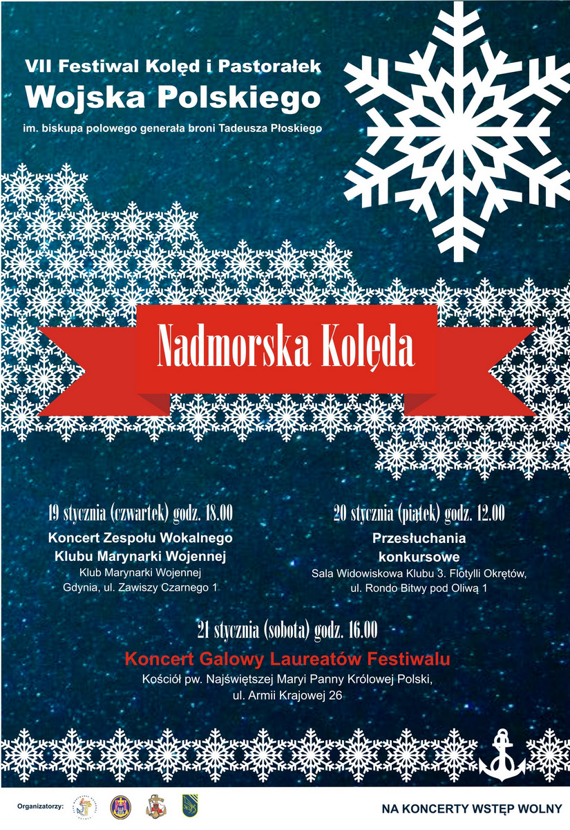 VII Festiwal Kolęd i Pastorałek Wojska Polskiego „Nadmorska Kolęda – Gdynia 2017