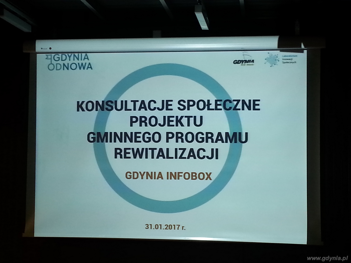Konsultacje społeczne projektu Gminnego Programu Rewitalizacji miasta Gdyni, fot. Laboratorium Innowacji Społecznych