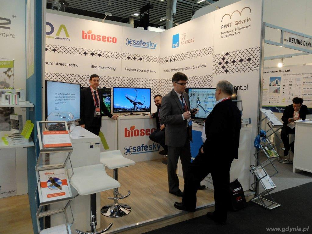 Stoisko na Targach CeBIT, fot. PPNT Gdynia