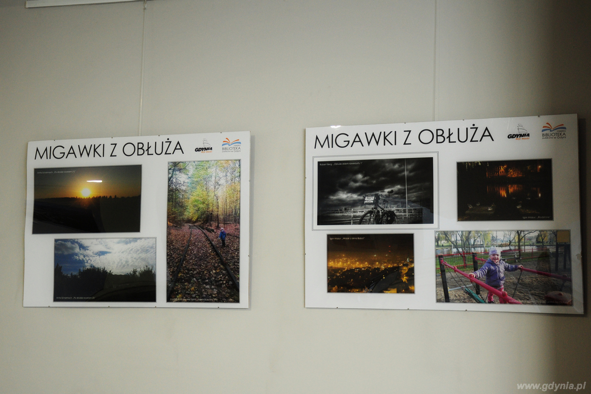 Migawki z Obłuża w Galerii Ratusz, fot. Michał Kowalski