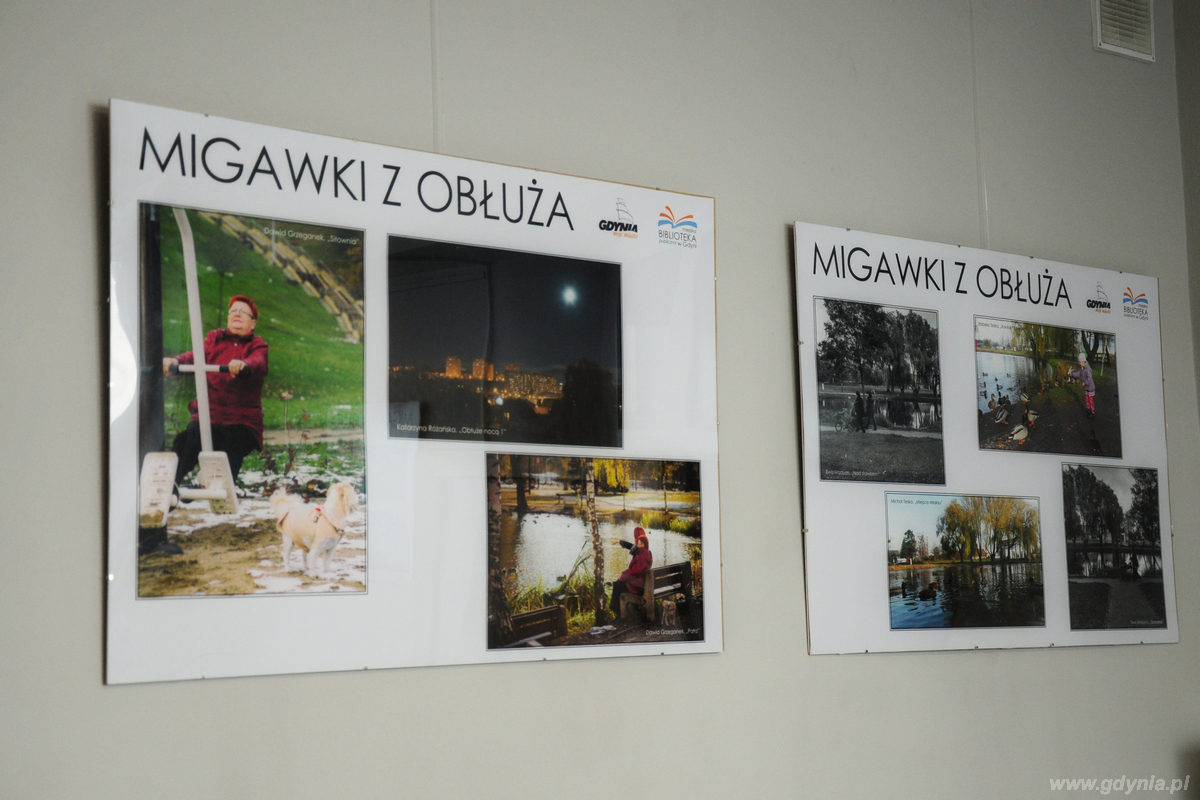 Migawki z Obłuża w Galerii Ratusz, fot. Michał Kowalski