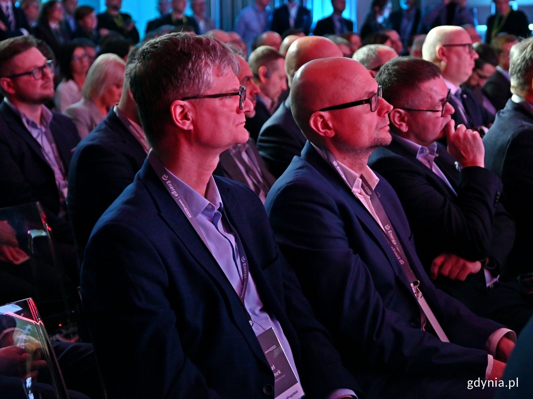 W konferencji zorganizowanej przez Energę wzięli udział m.in. wiceprezydenci Gdyni Rafał Geremek i Bartłomiej Austen (fot. Magdalena Czernek)