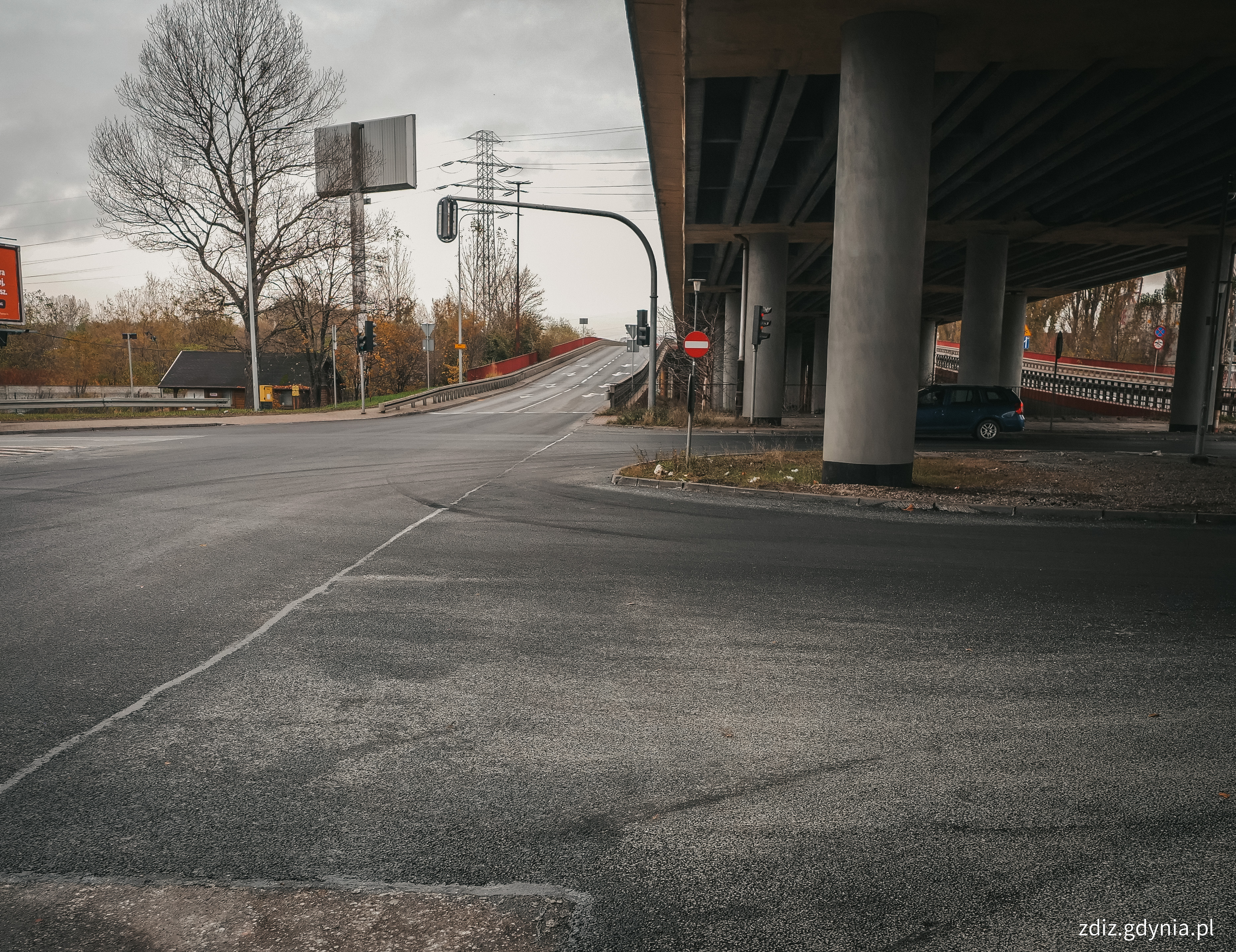 Fragmrnt ul. Hutniczej po remoncie (fot. Marcin Mielewski)