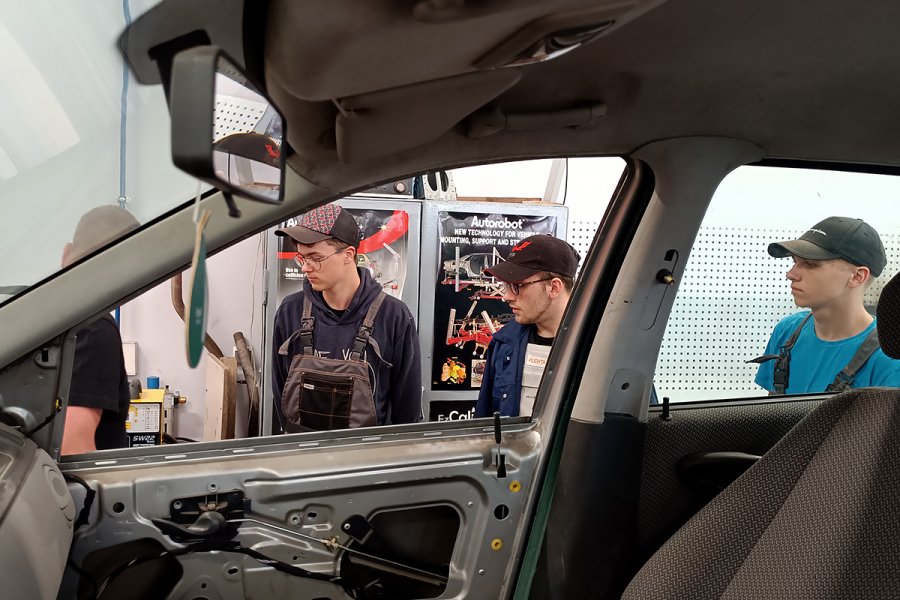 Egzamin zawodowy fot. Katrzyna Balcerzak