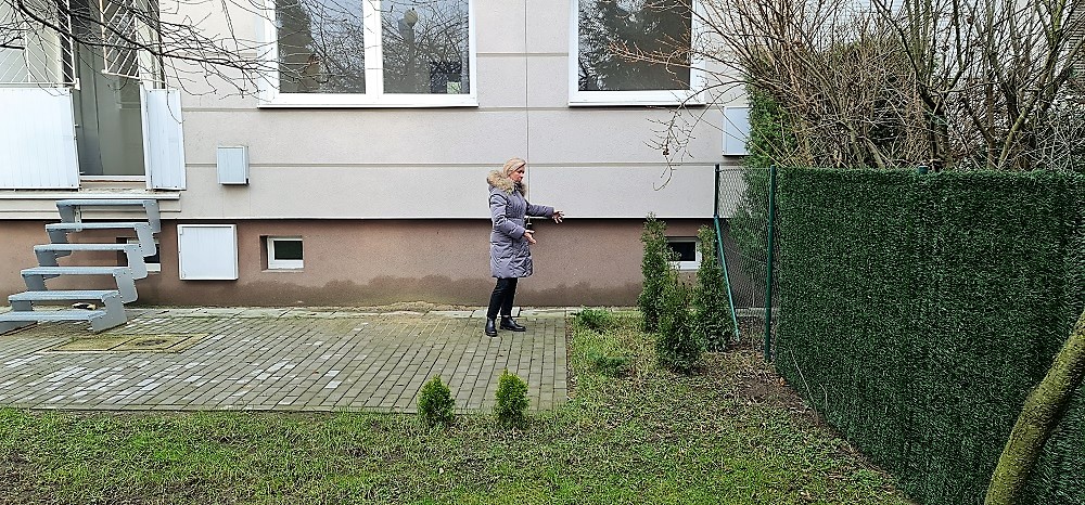 tu będzie rampa. fot. Zygmunt Gołąb 