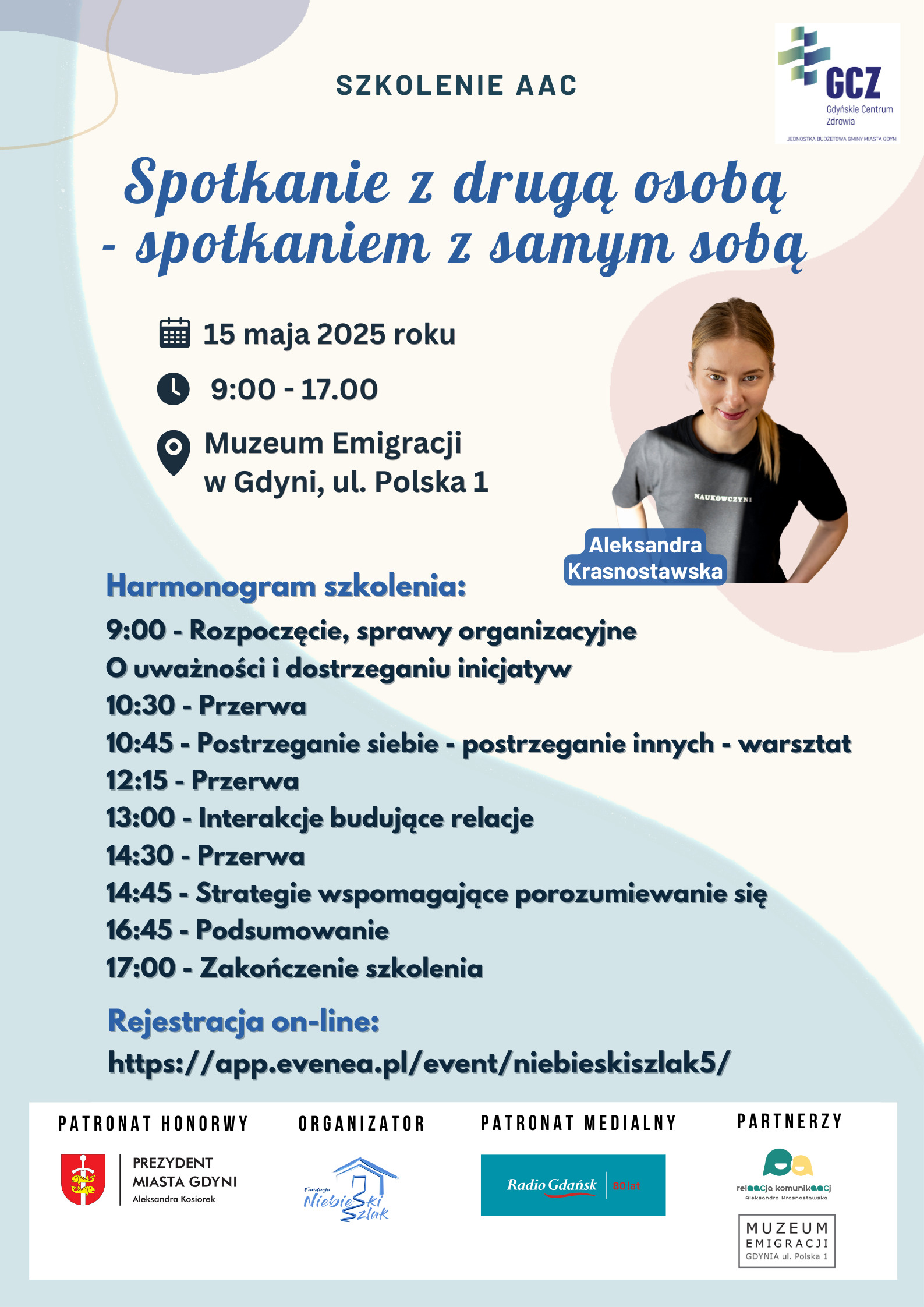 Harmonogram szkolenia z godzinową rozpiską, o której informujemy w artykule