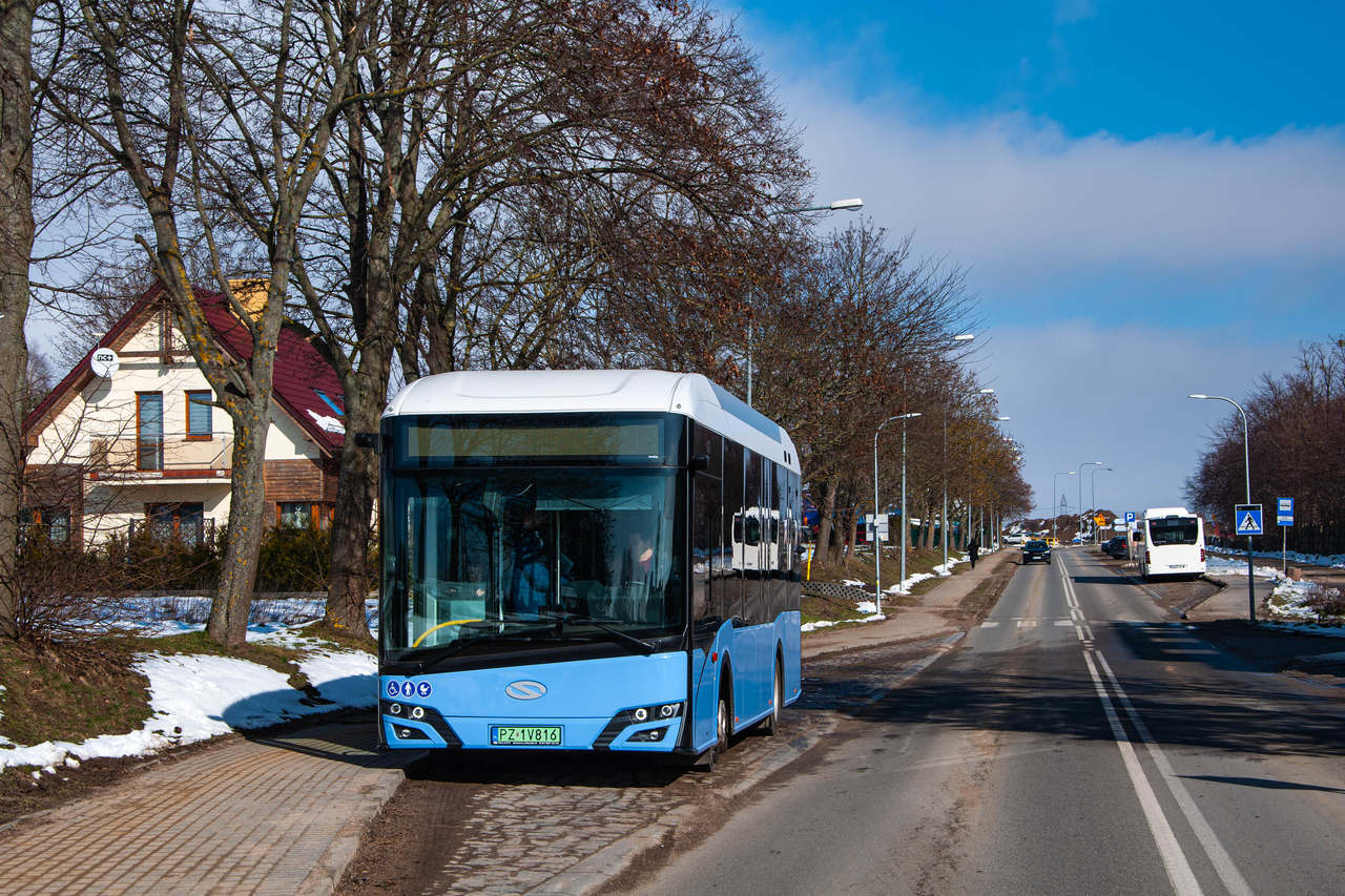 Midibus Solaris Urbino 8,9 LE electric rozpoczyna testy w Gdyni. Fot. Krzysztof Stelmach
