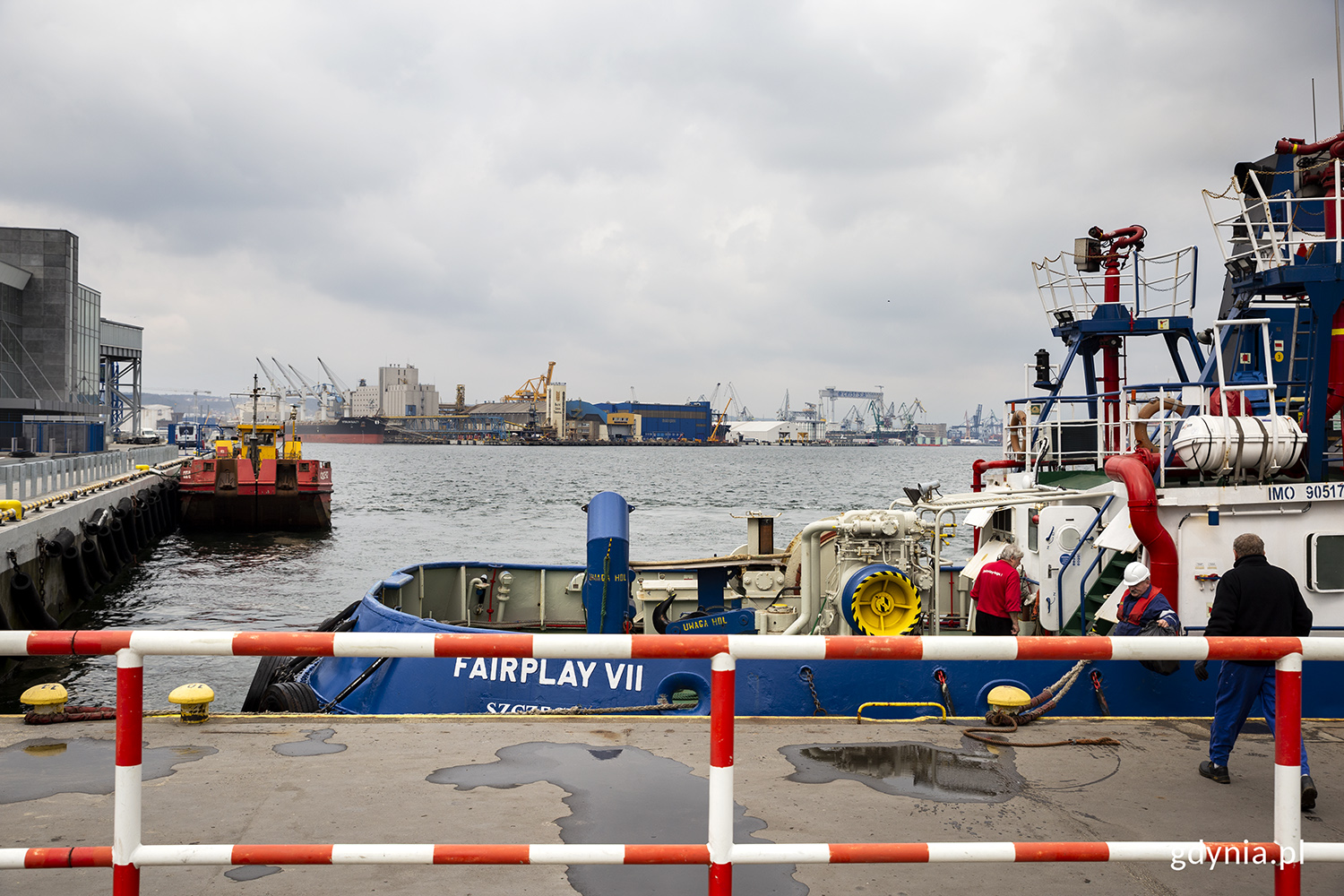 Port w Gdyni widziany z nabrzeża Pilotowego, fot. Przemysław Kozłowski