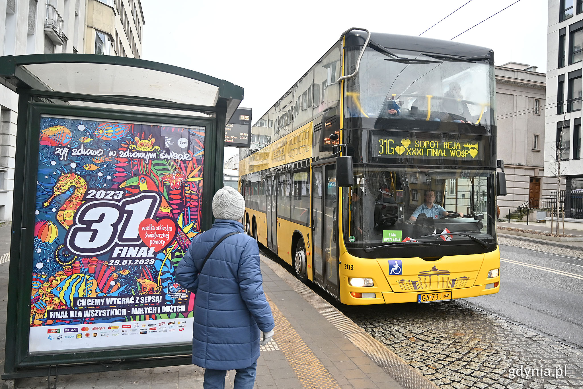 Taką atrakcję zapewnili mieszkańcom Trójmiasta pasjonaci z Pomorskiego Stowarzyszenia Sympatyków Transportu Miejskiego, fot. Michał Puszczewicz