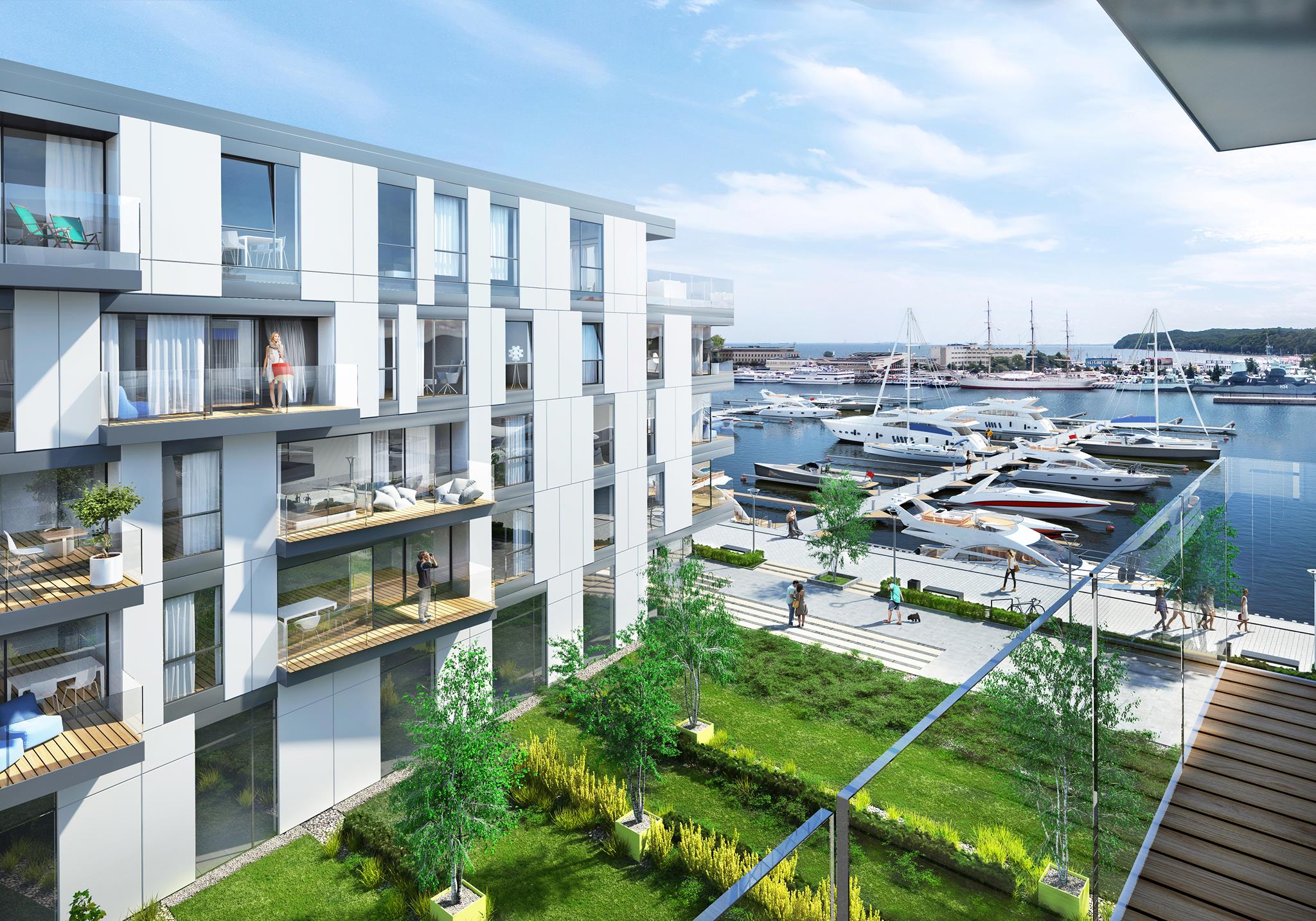 Jedna z wizualizacji Yacht Parku, fot. www.yachtpark.pl