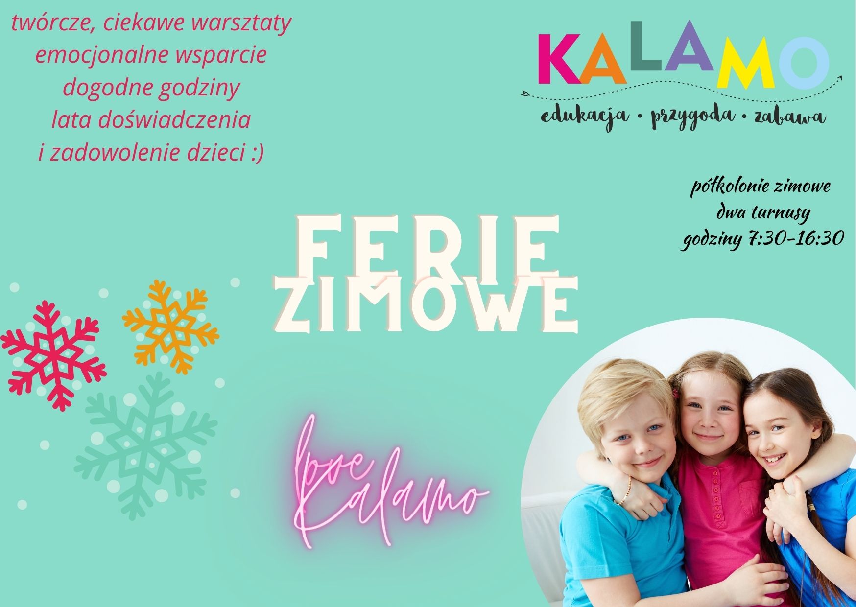 Półkolonie Kalamo, źródło: Kalamo