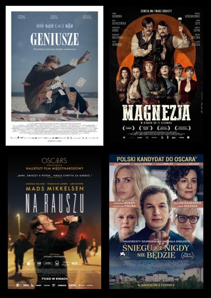 Plakaty nowych filmów w GCF-ie, mat. prasowe