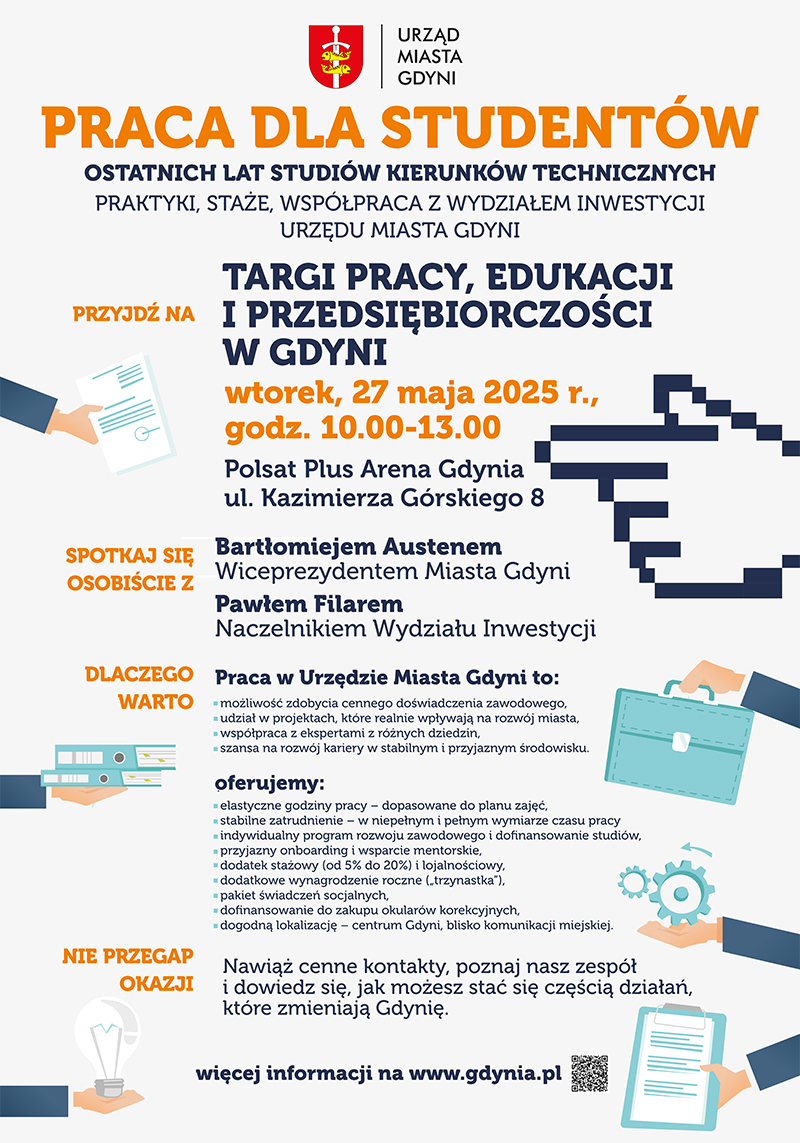 plakat targów pracy