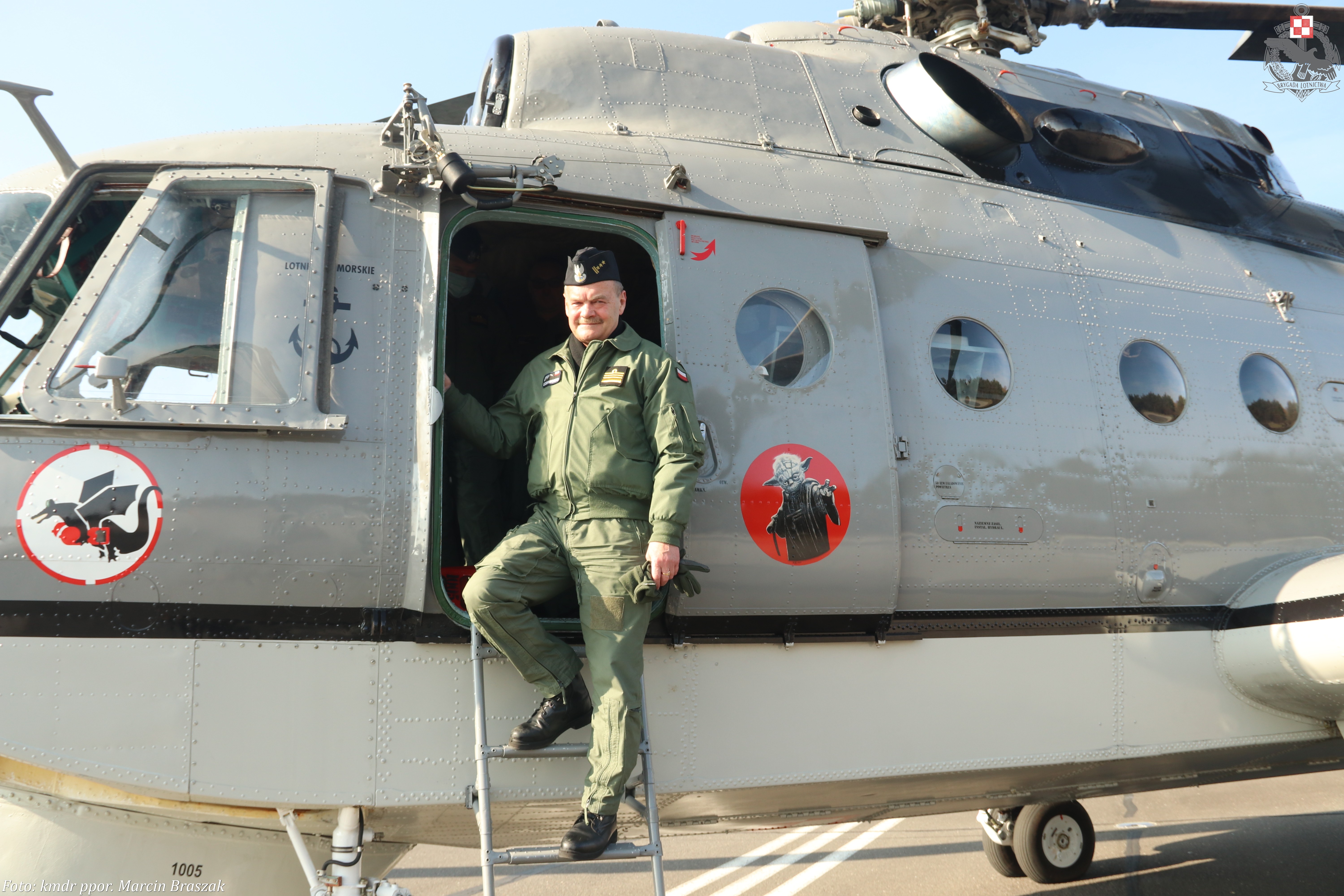 Na zdj. kmdr Jarosław Czerwonko. Autor: Fot. kmdr ppor. Marcin Braszak