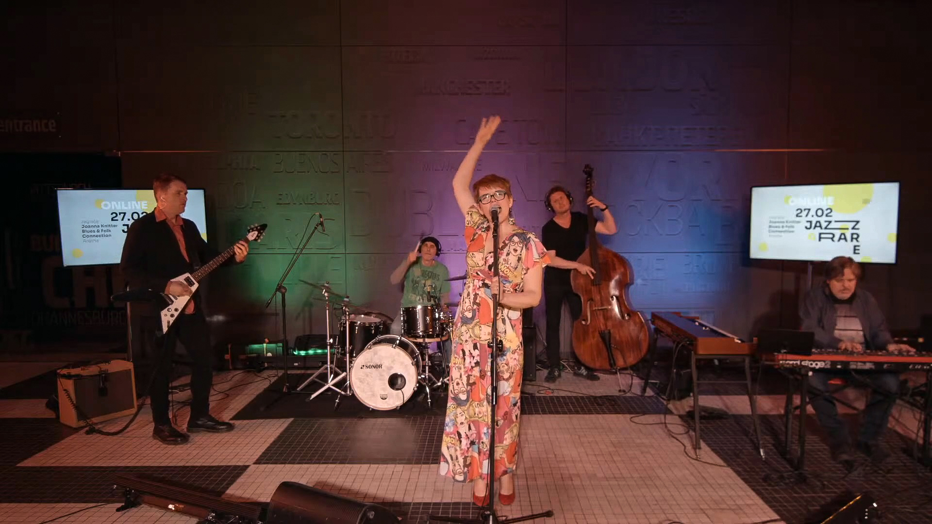 Jazz4Rare 2021 – koncert online Joanna Knitter Blues & Folk Connection | Aretha
