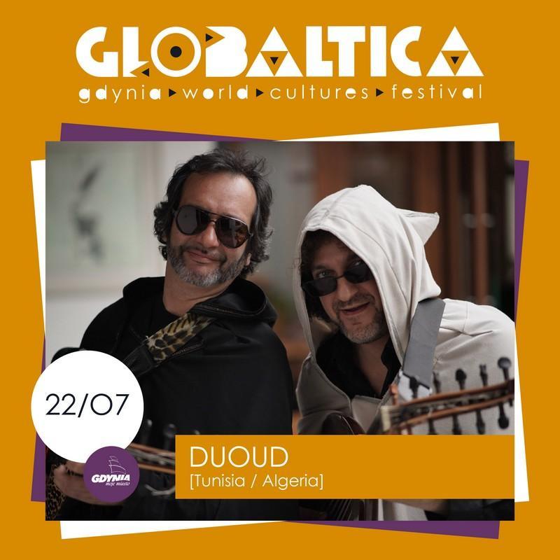 Muzyczny duet DuOuD zagra podczas 18. edycji festiwalu Globaltica // fot. materiały prasowe organizatorów