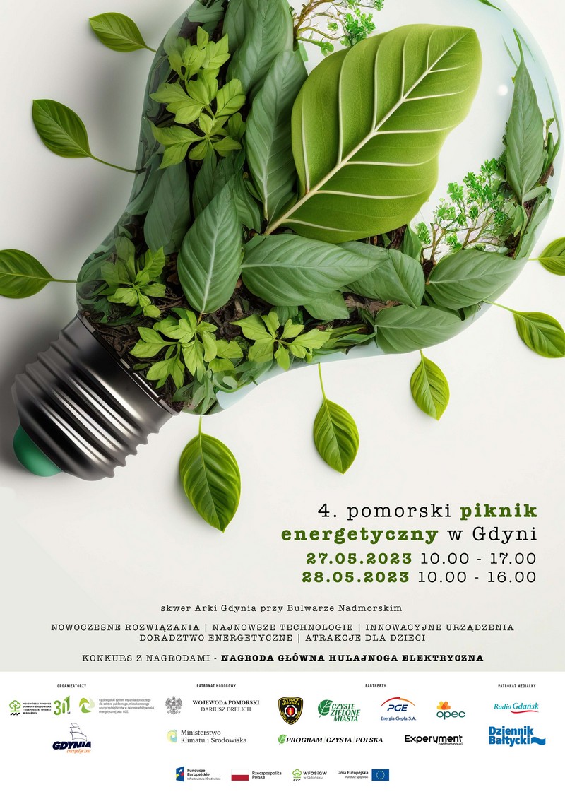 Plakat promujący 4. Pomorski Piknik Energetyczny // materiały prasowe