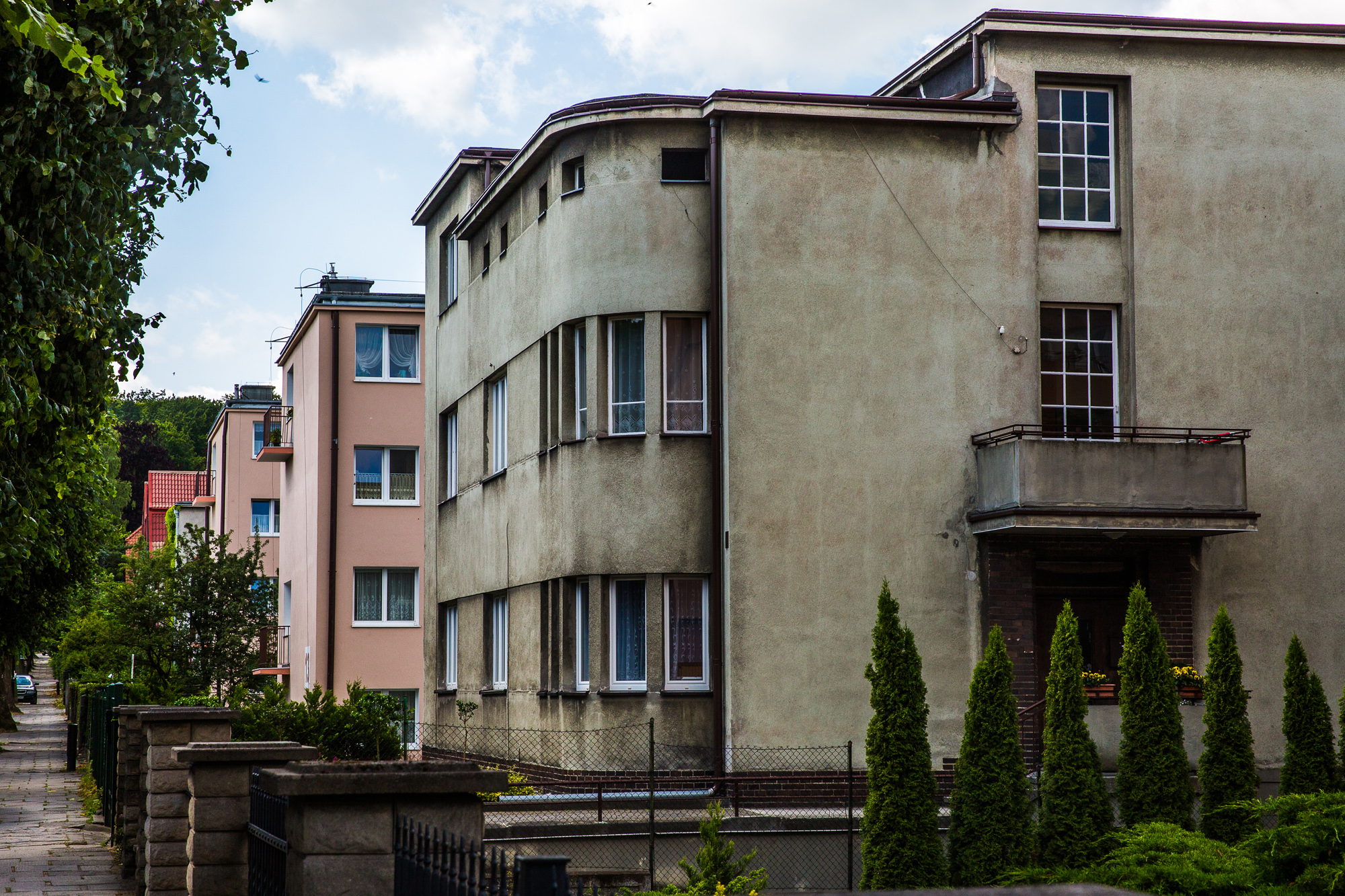 Foto-Spacer Gdyńskiego Szlaku Modernizmu: Modernizm Wejherowa, źródło: UM Wejherowo