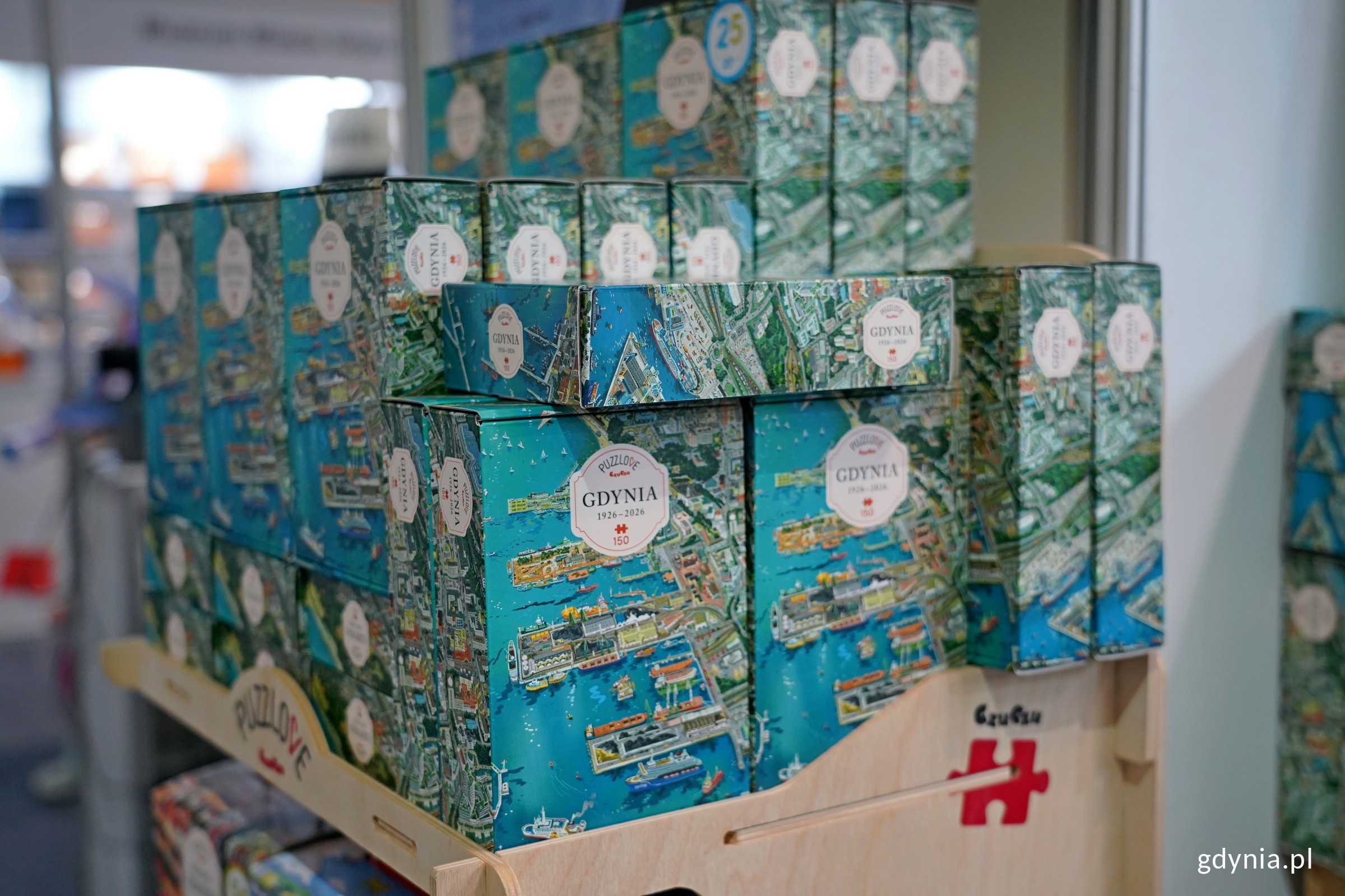 Gdyńskie puzzle od firmy CzuCzu (fot. Magdalena Czernek)