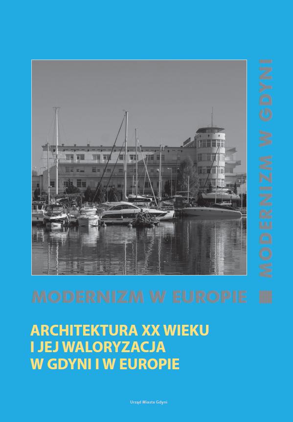 okładka czwartego tomu "Modernizm w Europie - modernizm w Gdyni"