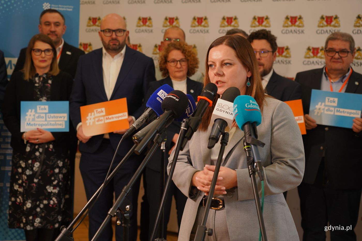 Aleksandra Kosiorek, prezydent Gdyni (fot. Magdalena Starnawska)