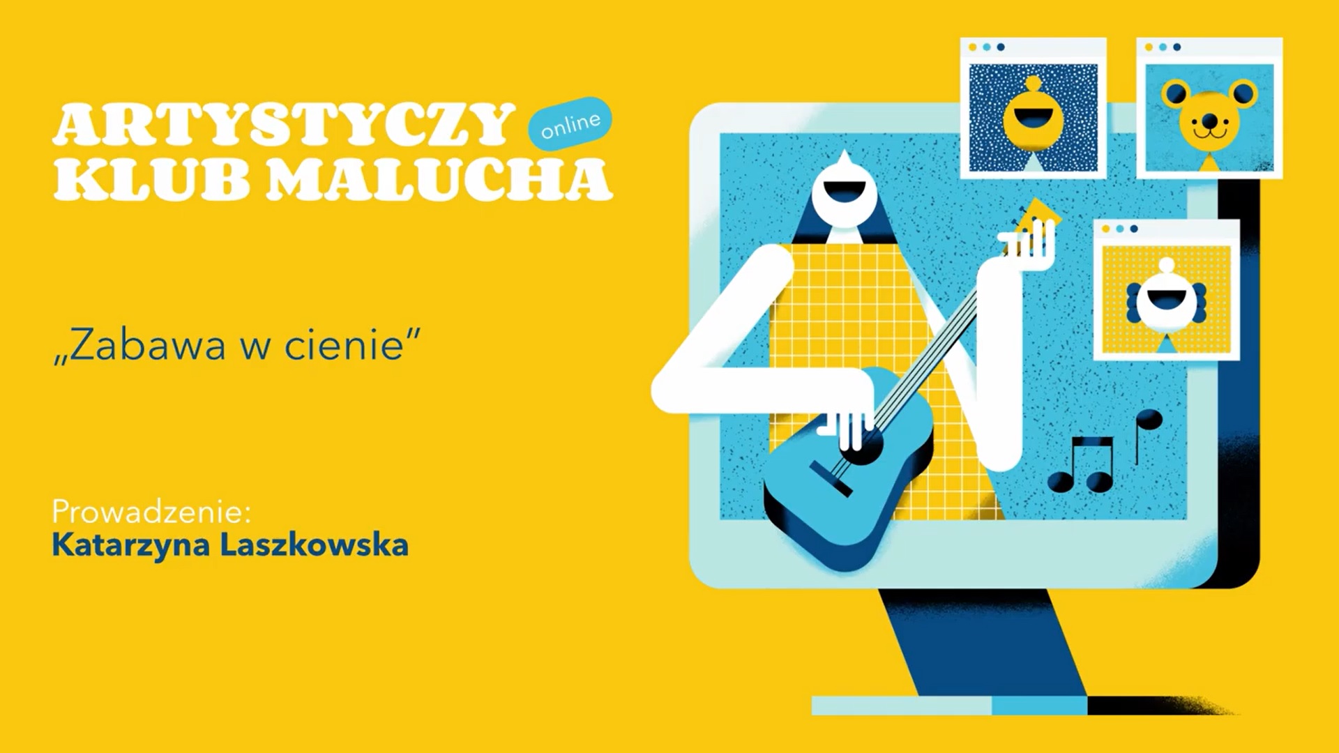 Artystyczny Klub Malucha – zabawa w cienie