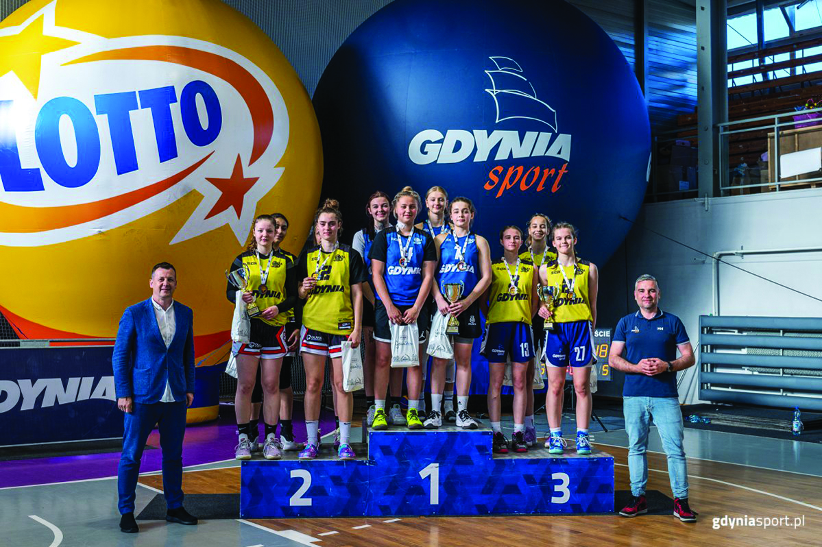 Na zdjęciu (od lewej): Adam Skurat, GTK 4 Gdynia, Team Bryza, Młode Lwice Gdańsk oraz Paweł Brutel//fot. Jacek Klejment
