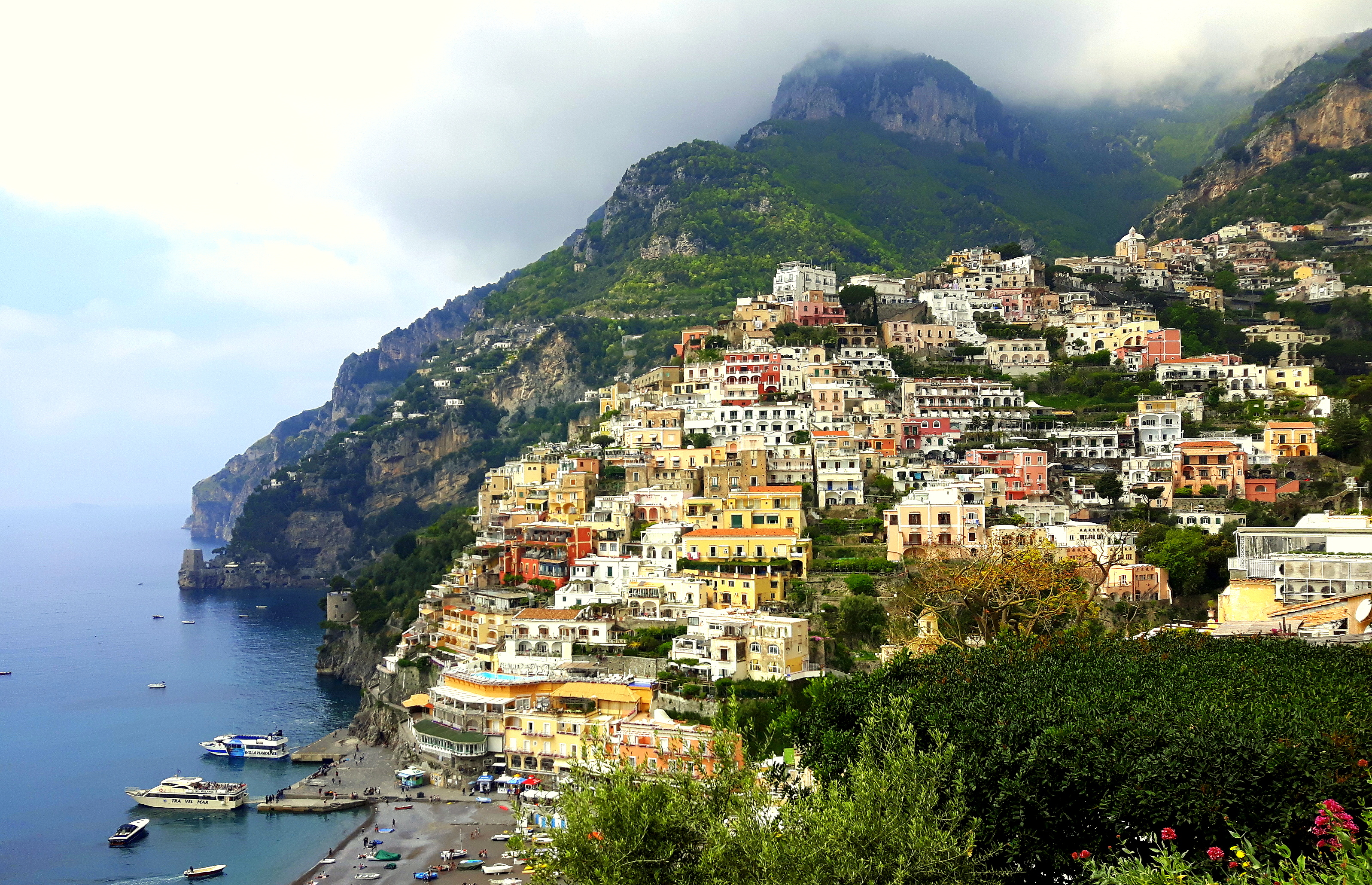 Positano na Wybrzeżu Amalfi, fot. Marek Dąbrowski/Ścieżki Mojego Świata