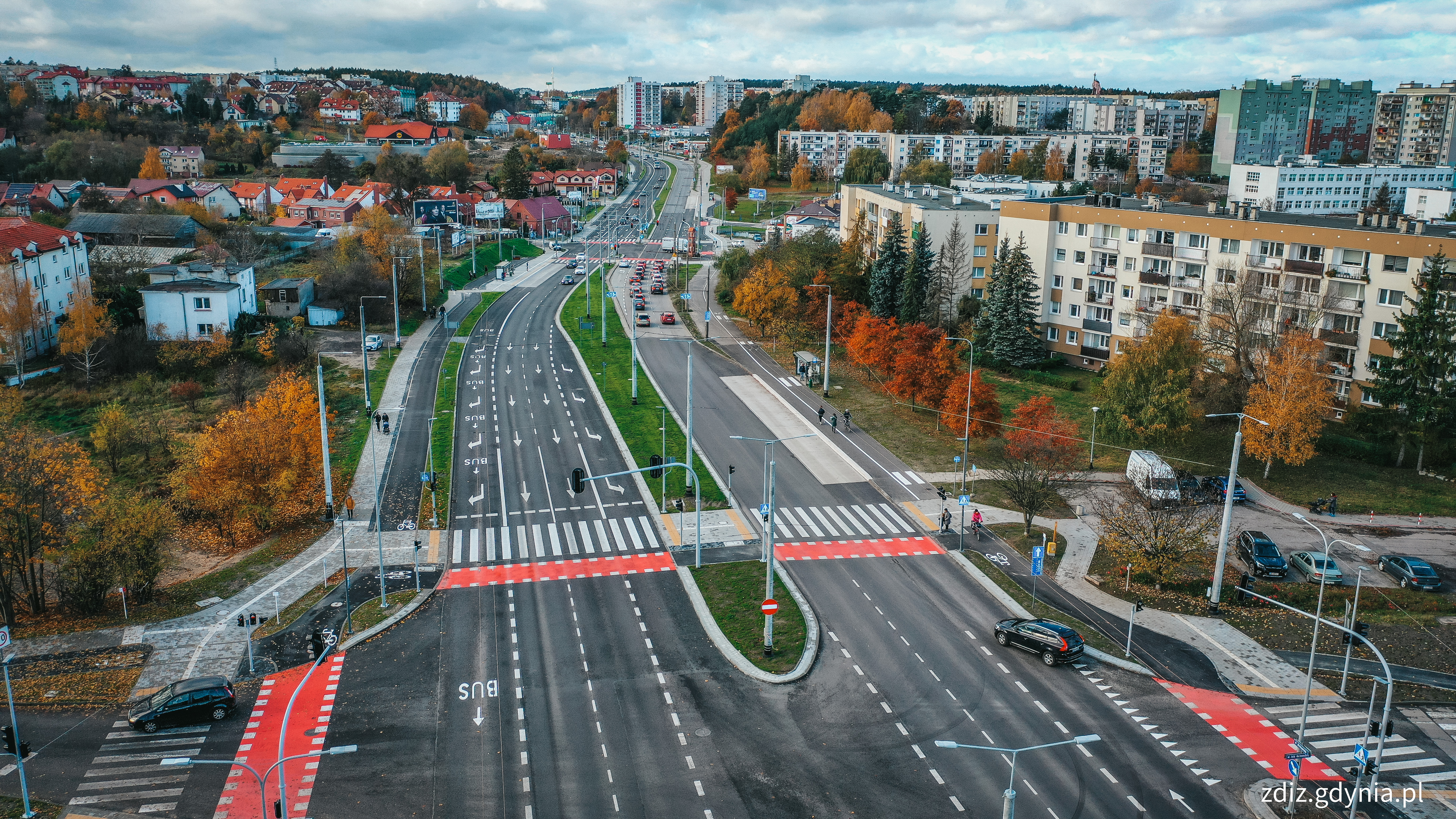 panorama na fragment Węzła Karwiny // fot. M. Mielewski