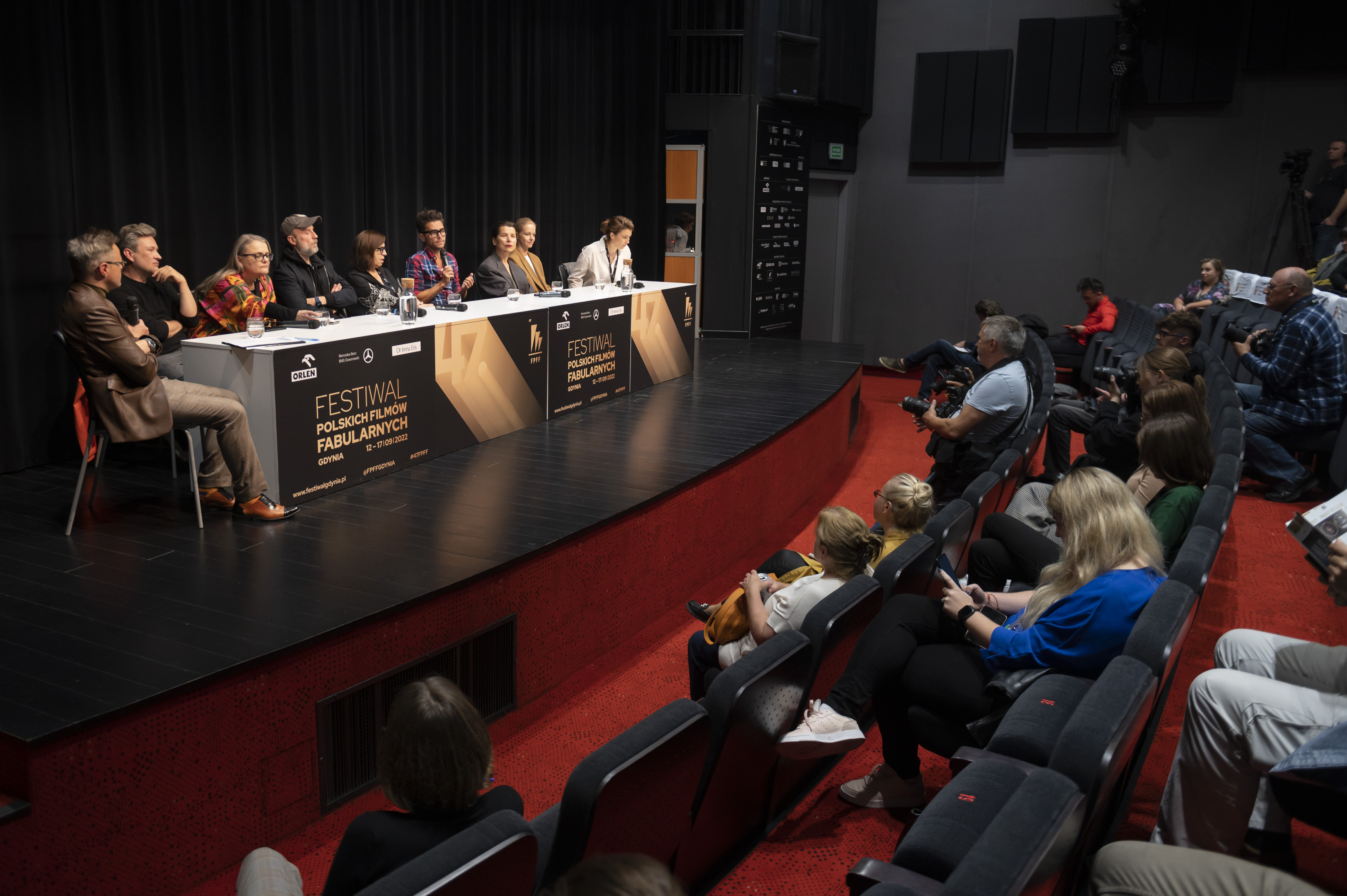 Konferencja prasowa filmu „Głupcy” // fot. Anna Bobrowska (materiały FPFF)
