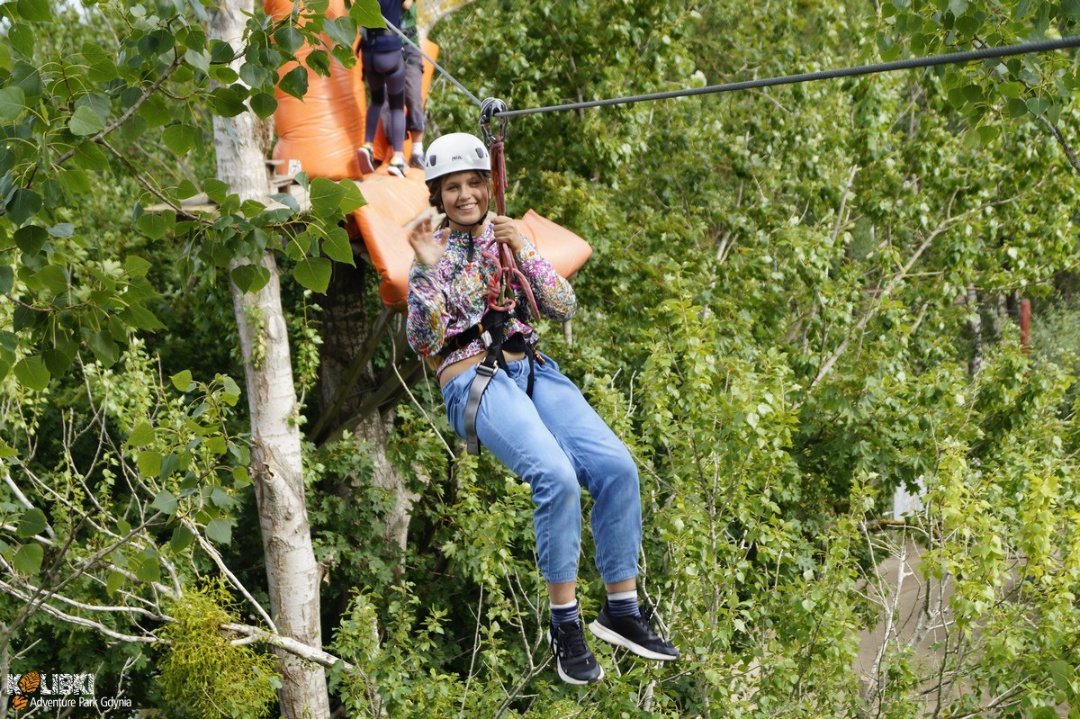 Półkolonie w Kolibki Adventure Park. Fot. Kolibki Adventure Park