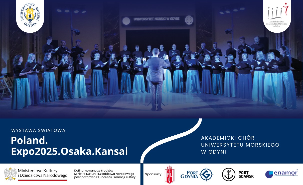 Akademicki Chór Uniwersytetu Morskiego w Gdyni zaśpiewa na Expo 2025 w Osace (mat. prasowe)