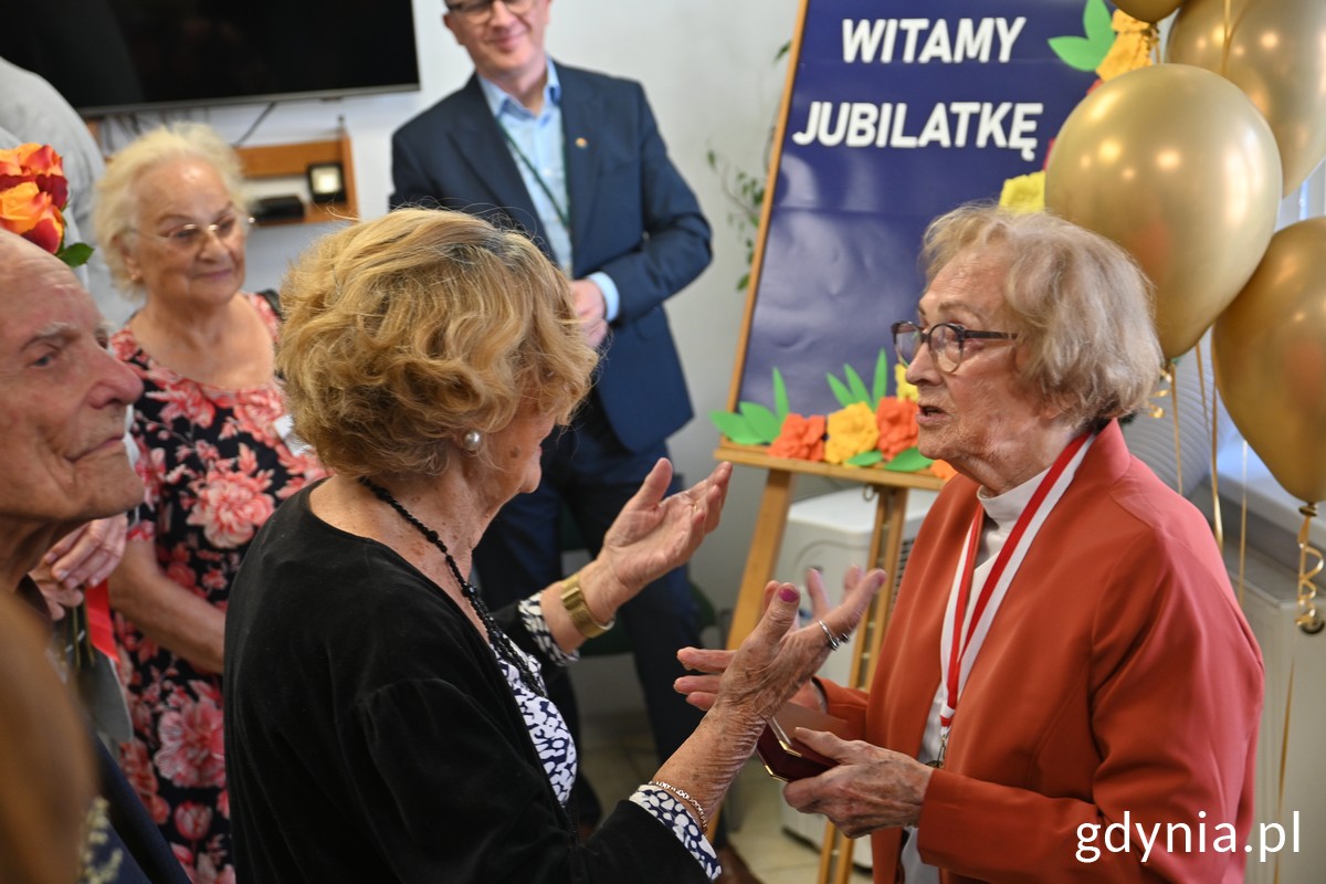 Panie Krystyna Cembrzyńska-Piłat i Krystyna Kodymowska