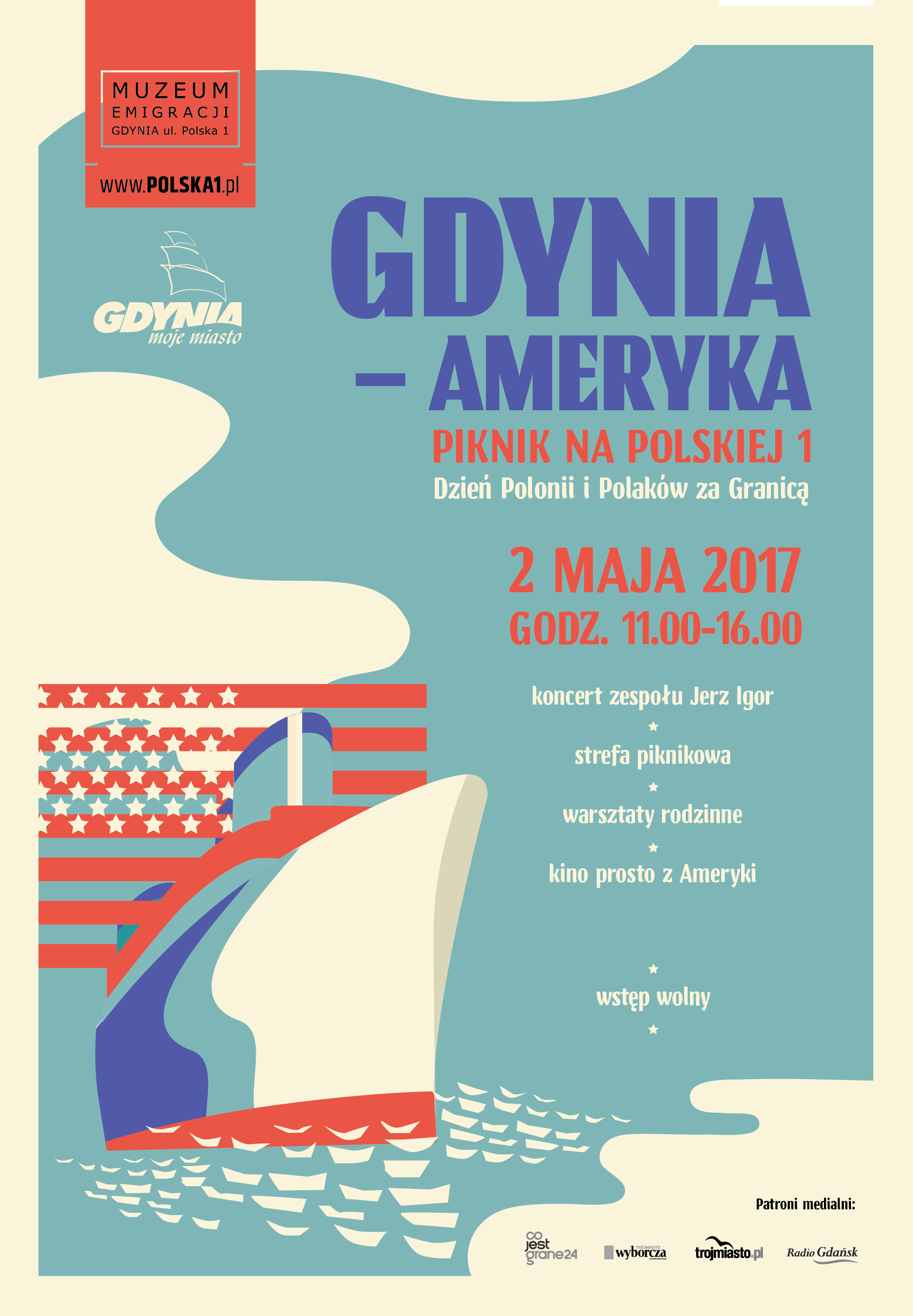 Gdynia-Ameryka, Piknik na Polskiej 1, Muzeum Emigracji