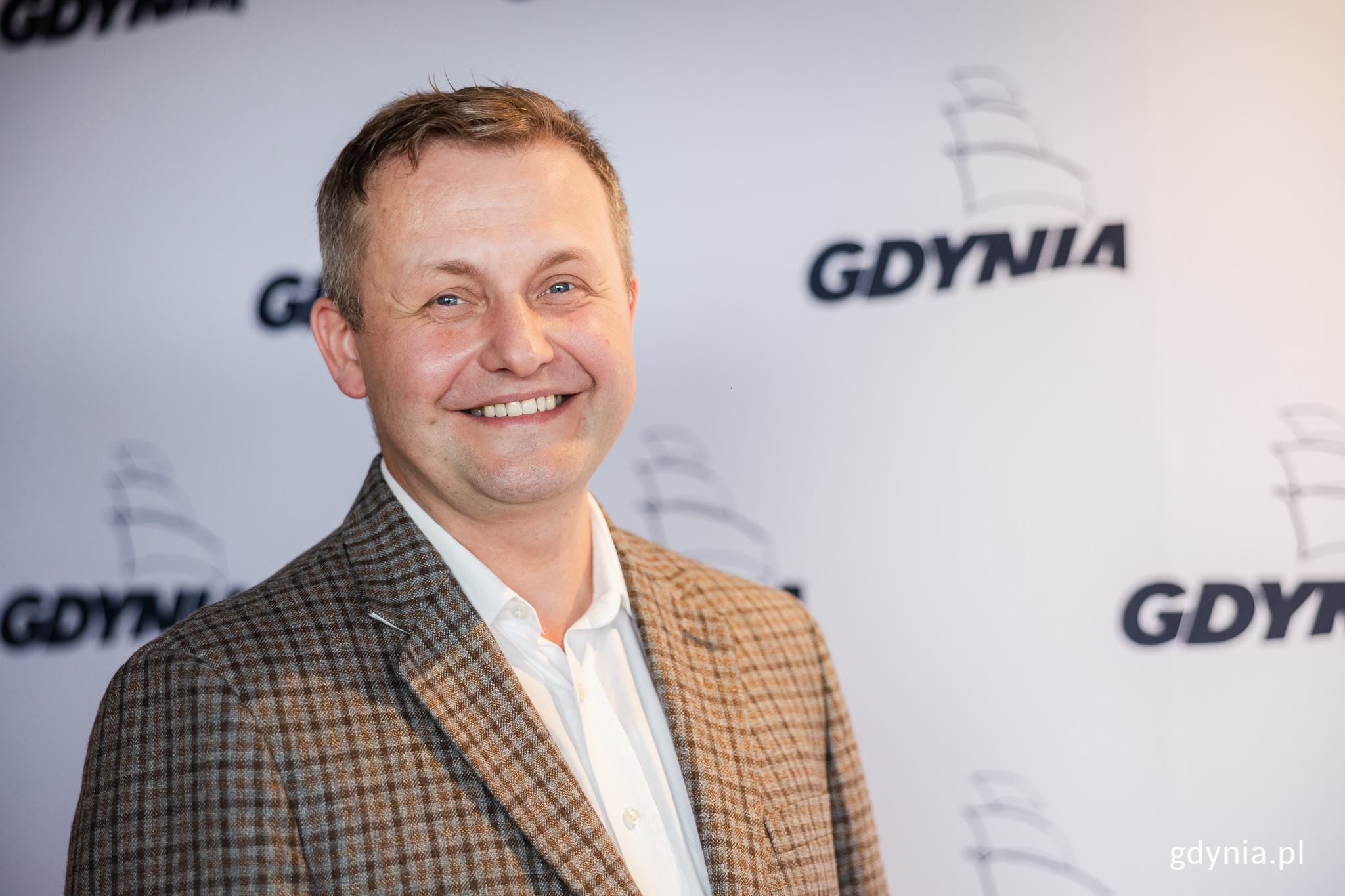 Marcin Kubik, laureat Nagrody Prezydent Miasta Gdyni dla pracowników ochrony zdrowia (fot. Karol Stańczak)