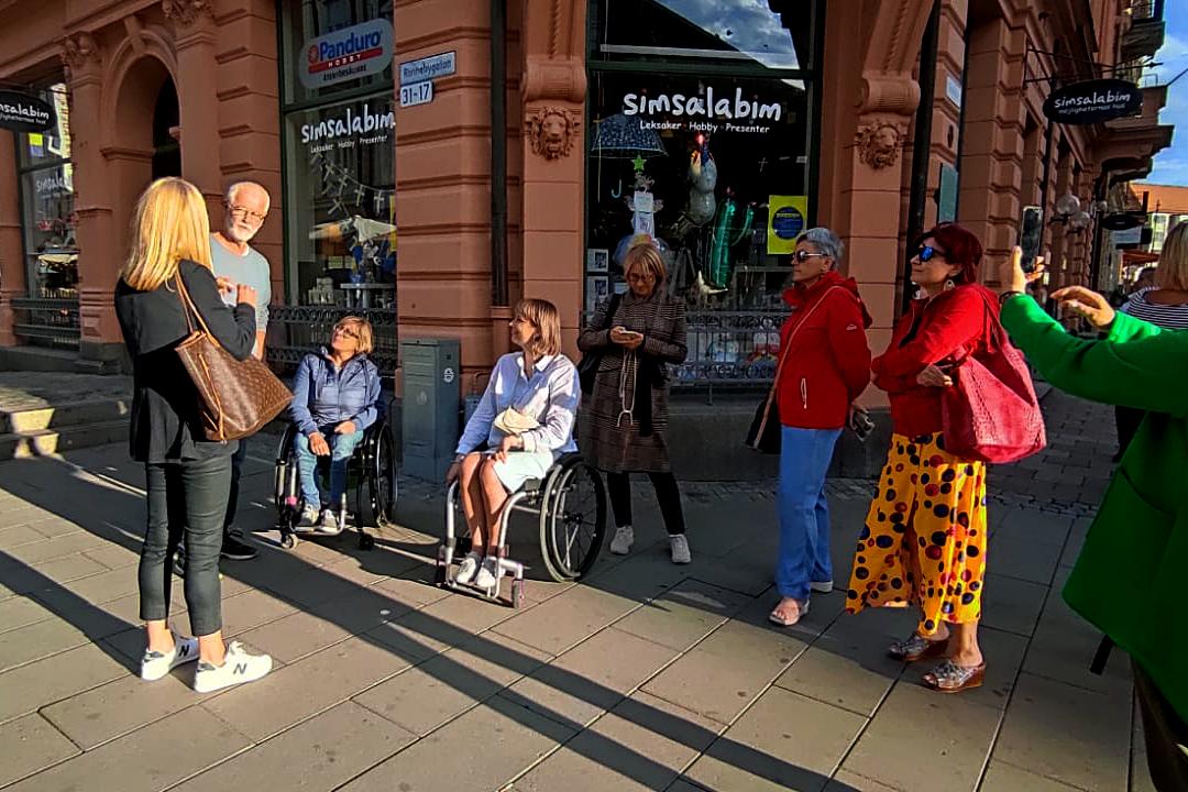 Wizyta delegacji Gdyńskiej Rady Rodziny z Niepełnosprawnością w Karlskronie. Fot. GRRzN