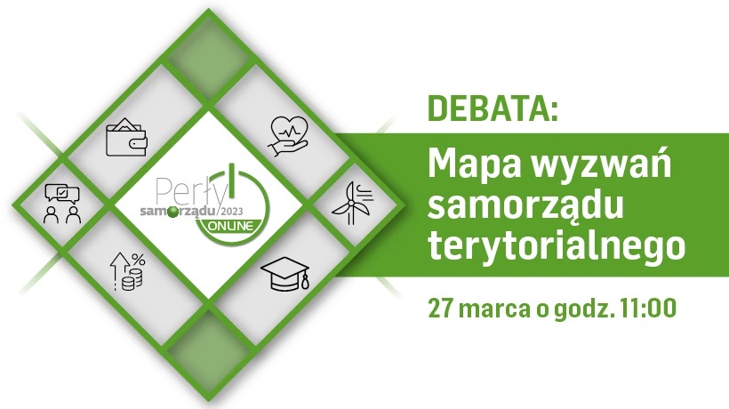 biało-zielona grafika
