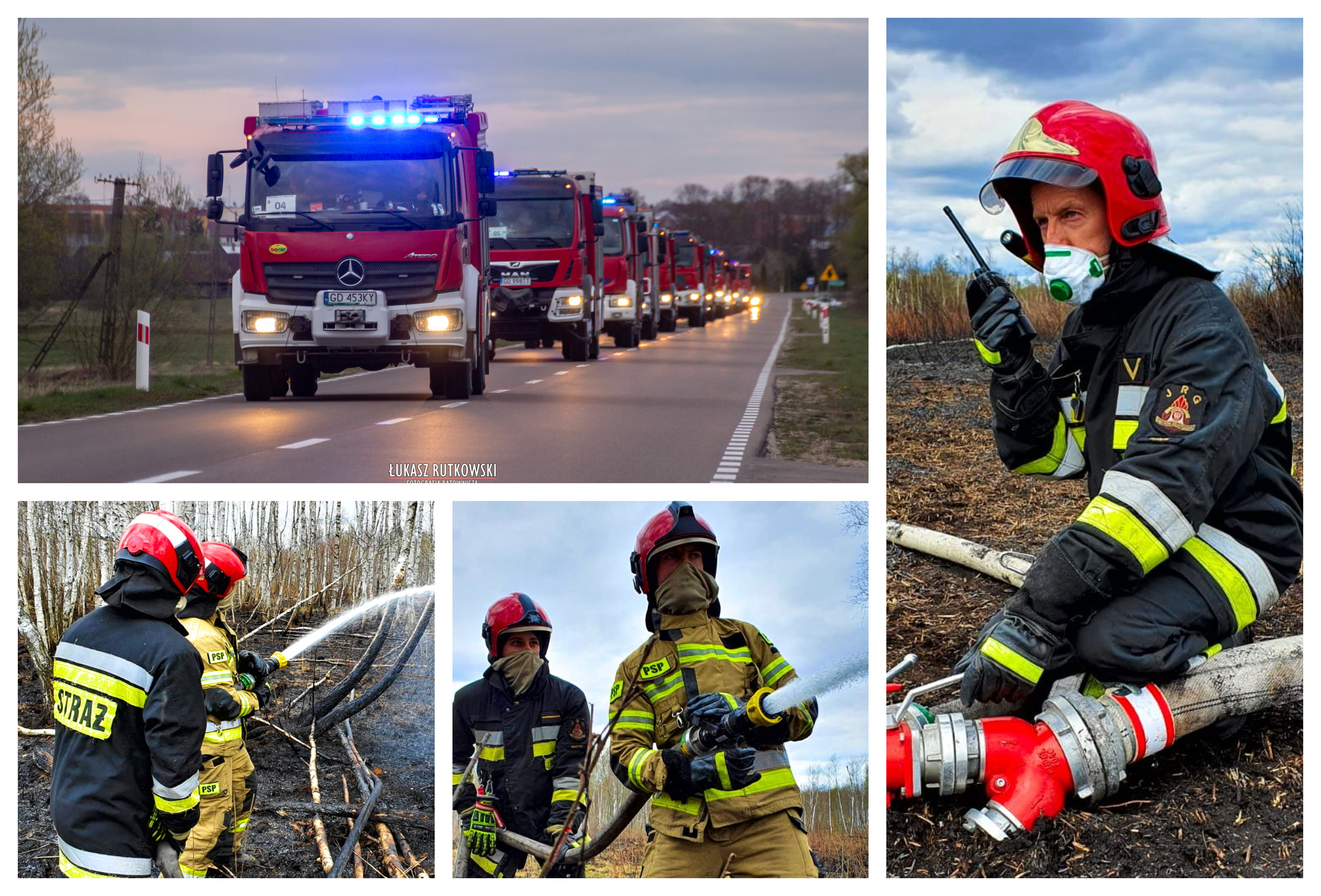 fot. Kompania Gaśnicza Heweliusz, KP i KM PSP województwa pomorskiego, Łukasz Rutkowski – Fotografia Ratownicza.