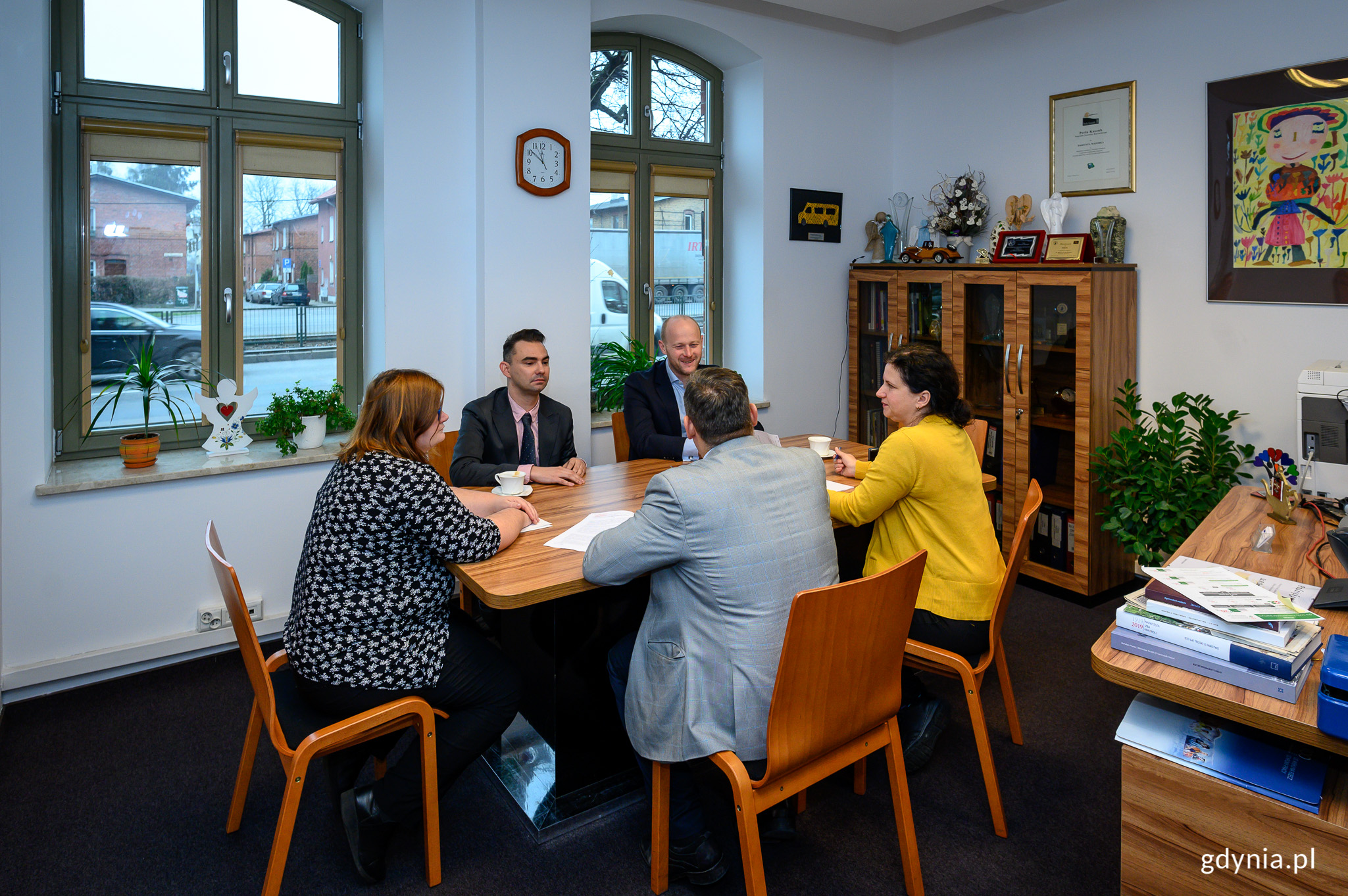 Podpisanie umowy w ramach programu „Stabilne zatrudnienie” – osoby niepełnosprawne w administracji i służbie publicznej // fot. Dawid Linkowski 