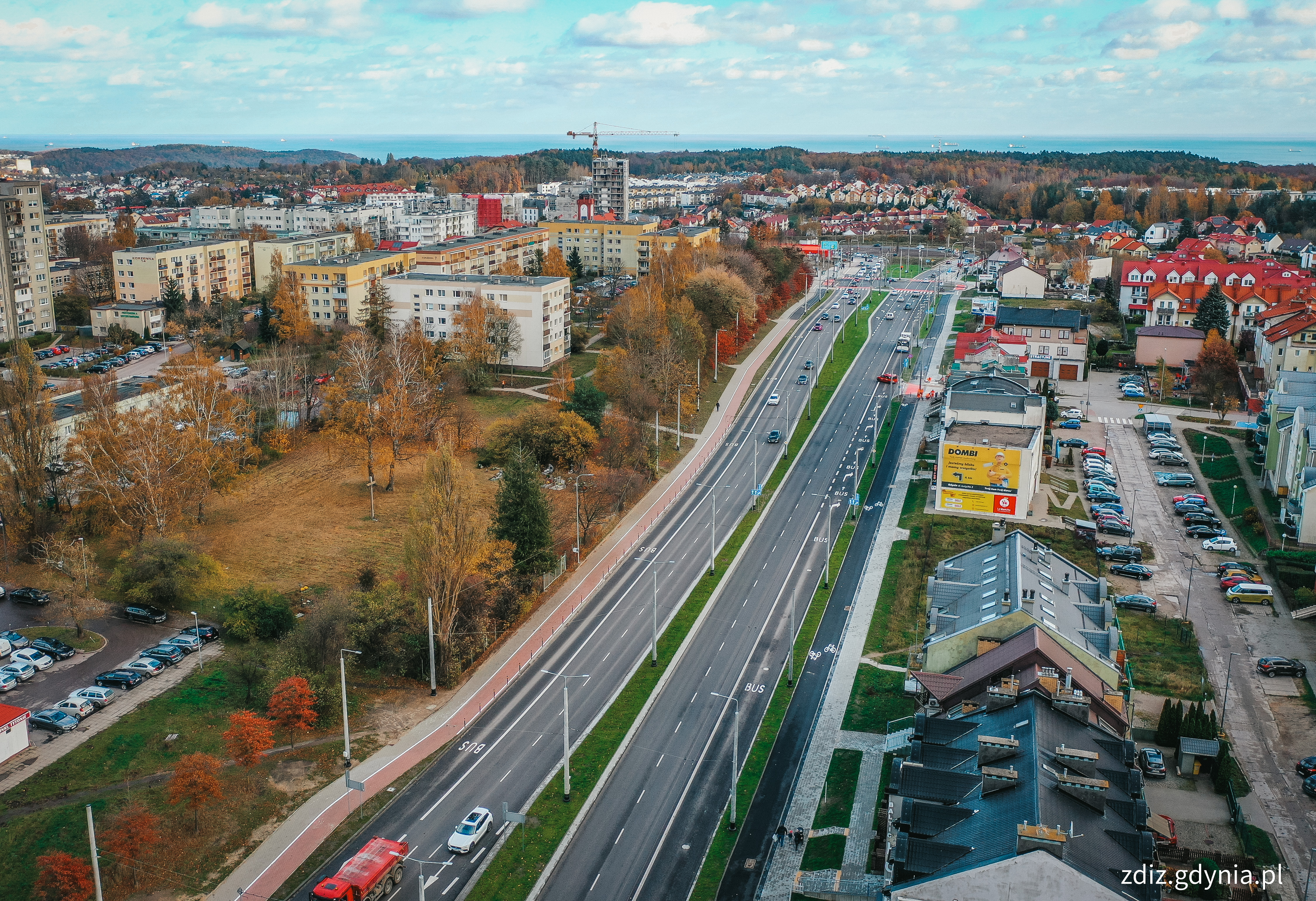 panorama na fragment Węzła Karwiny // fot. M. Mielewski