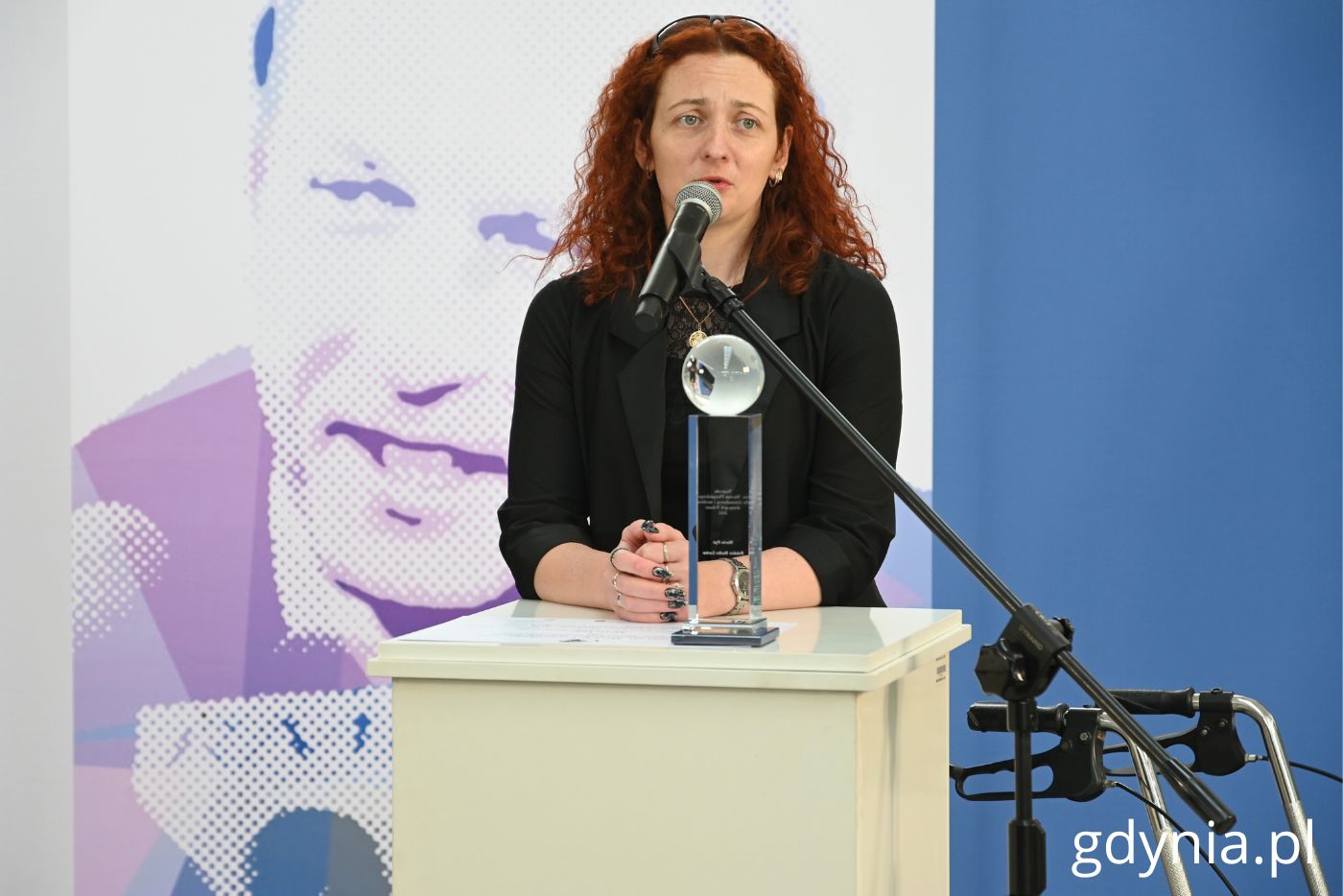 Maria Pyż, laureatka (fot. Magdalena Starnawska)