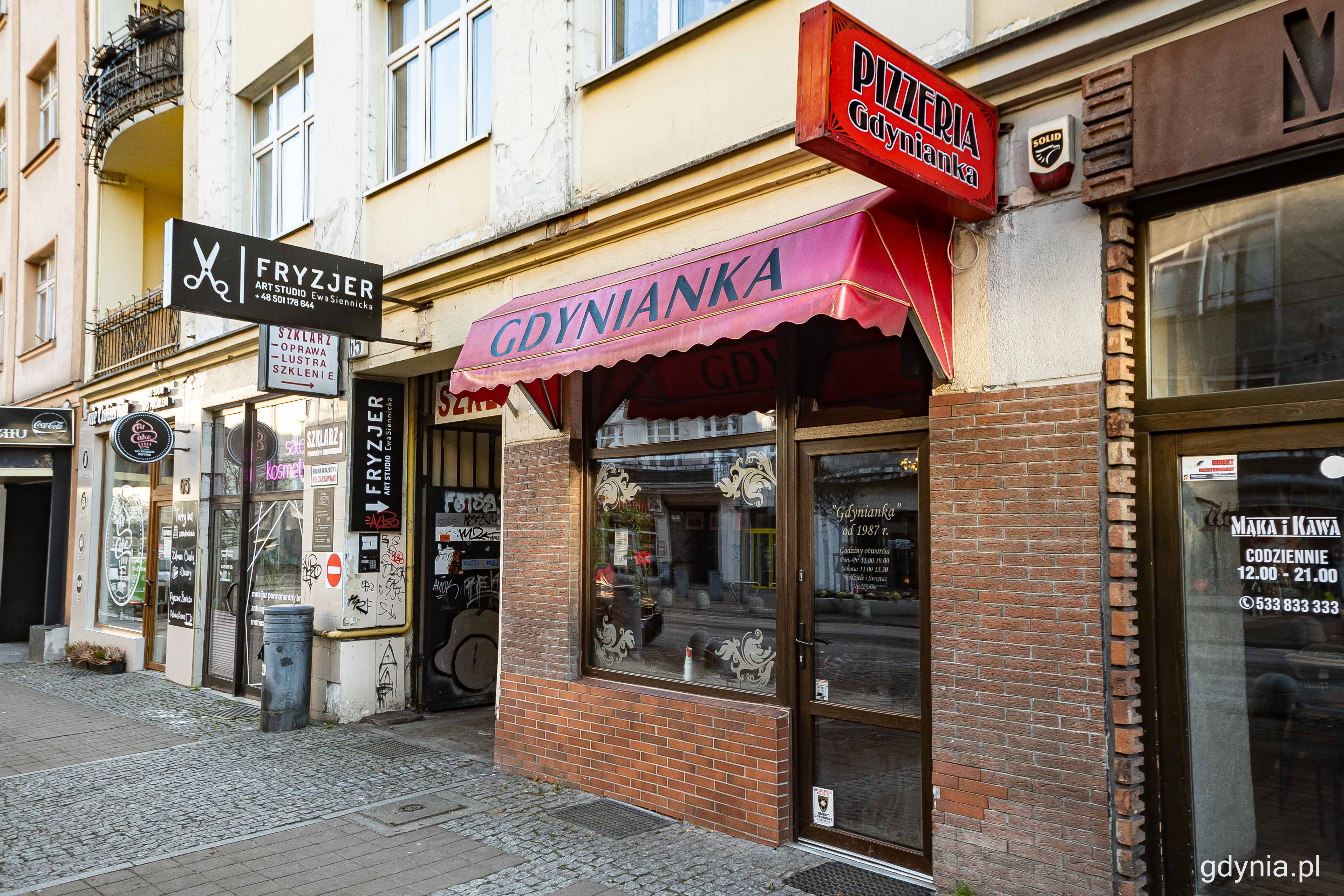Pizzeria od lat znajduje się w tym samym miejscu, przy ulicy Świętojańskiej w Gdyni, fot. Kamil Złoch