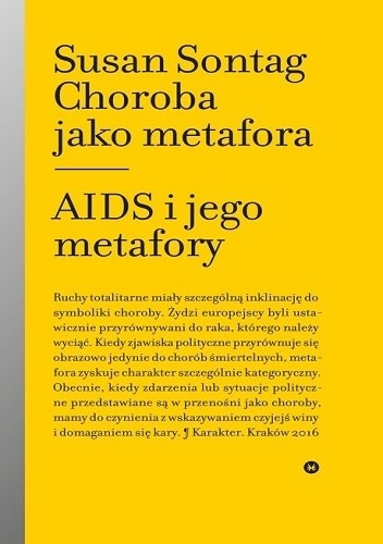 Susan Sontag "Choroba jako metafora"