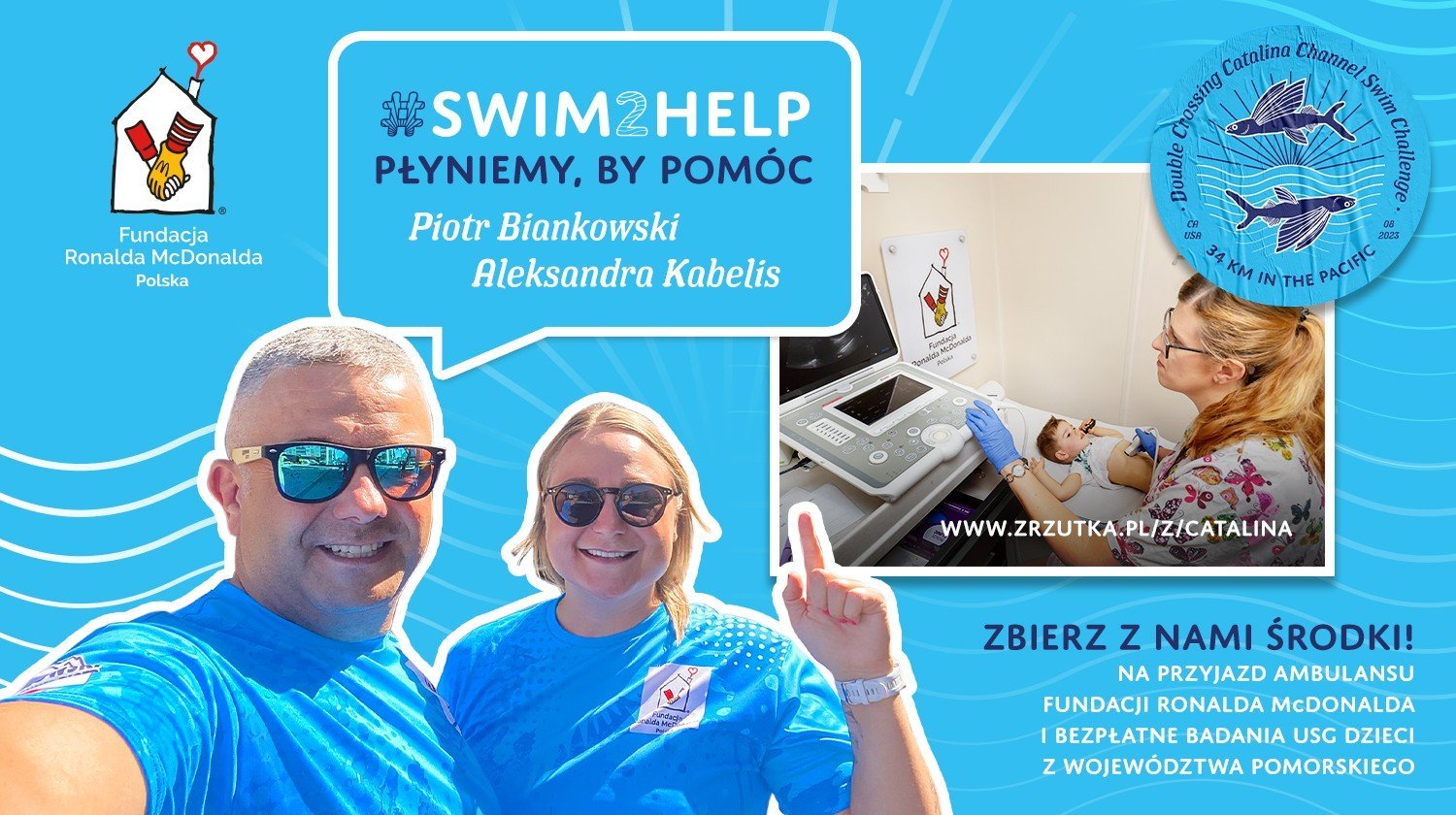 Pływacy ekstremalni pochodzący z Gdyni zbierają przy okazji środki na dziecięcą profilaktykę nowotworową, fot. mat. prasowe