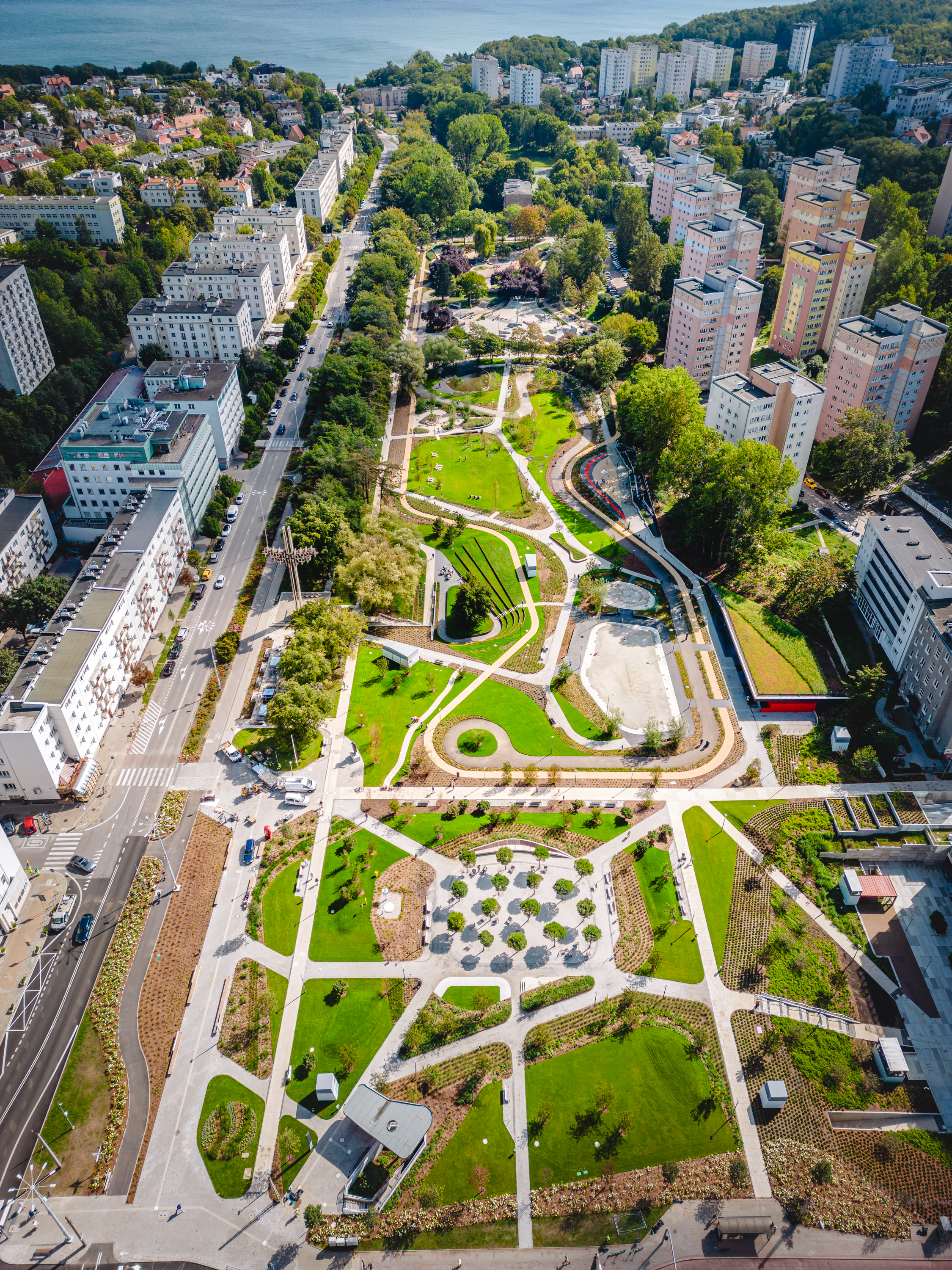 Park Centralny z lotu ptaka // fot. T.Kamiński