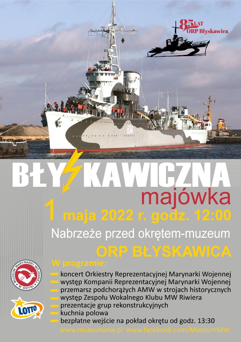 Plakat Błyskawiczna majówka, mat. prasowe