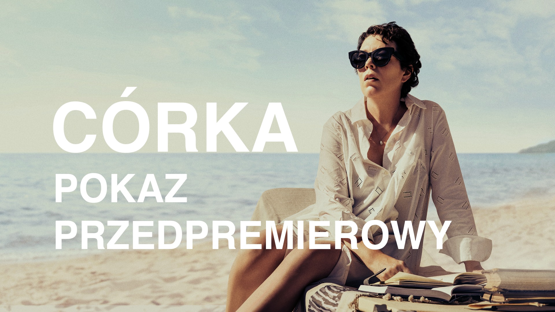 Kadr z filmu „Córka”, pokaz przedpremierowy. Na zdj. Maggie Gyllenhaal. Mat. prasowe GCF