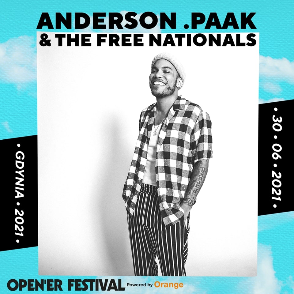 ANDERSON .PAAK & THE FREE NATIONALS, mat. prasowe