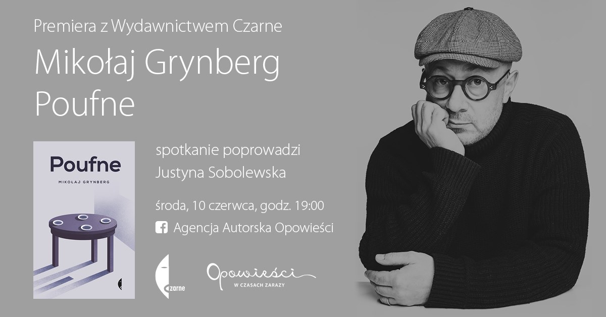Premiera z Wydawnictwem Czarne książki "Poufne" Mikołaja Grynberga